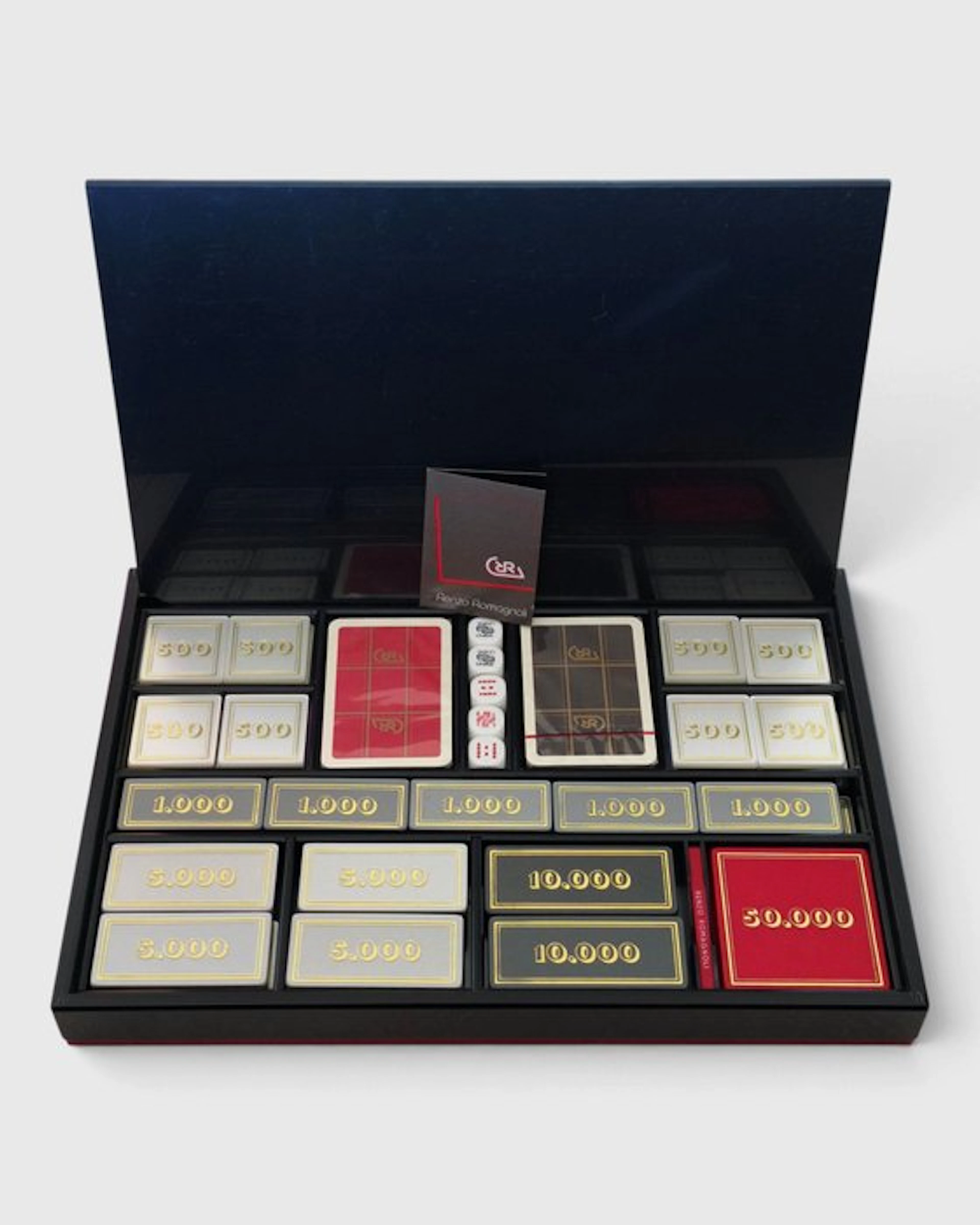Renzo Romagnoli - Poker set - Thema Grande Confezione Gioco - Plastic