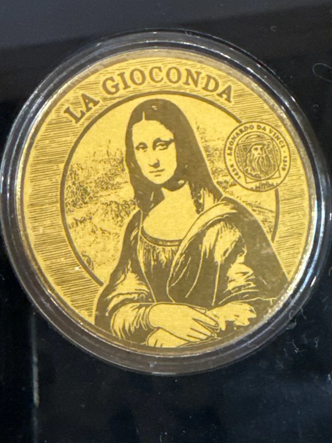 Togo. 1500 Francs 2024 Mona Lisa, 1/200 Oz (.999) (No reserve price)