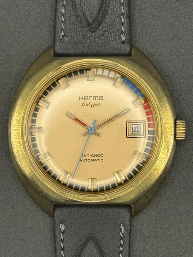 Herma - Calypso Automatic – 17 Rubini – Made in France...