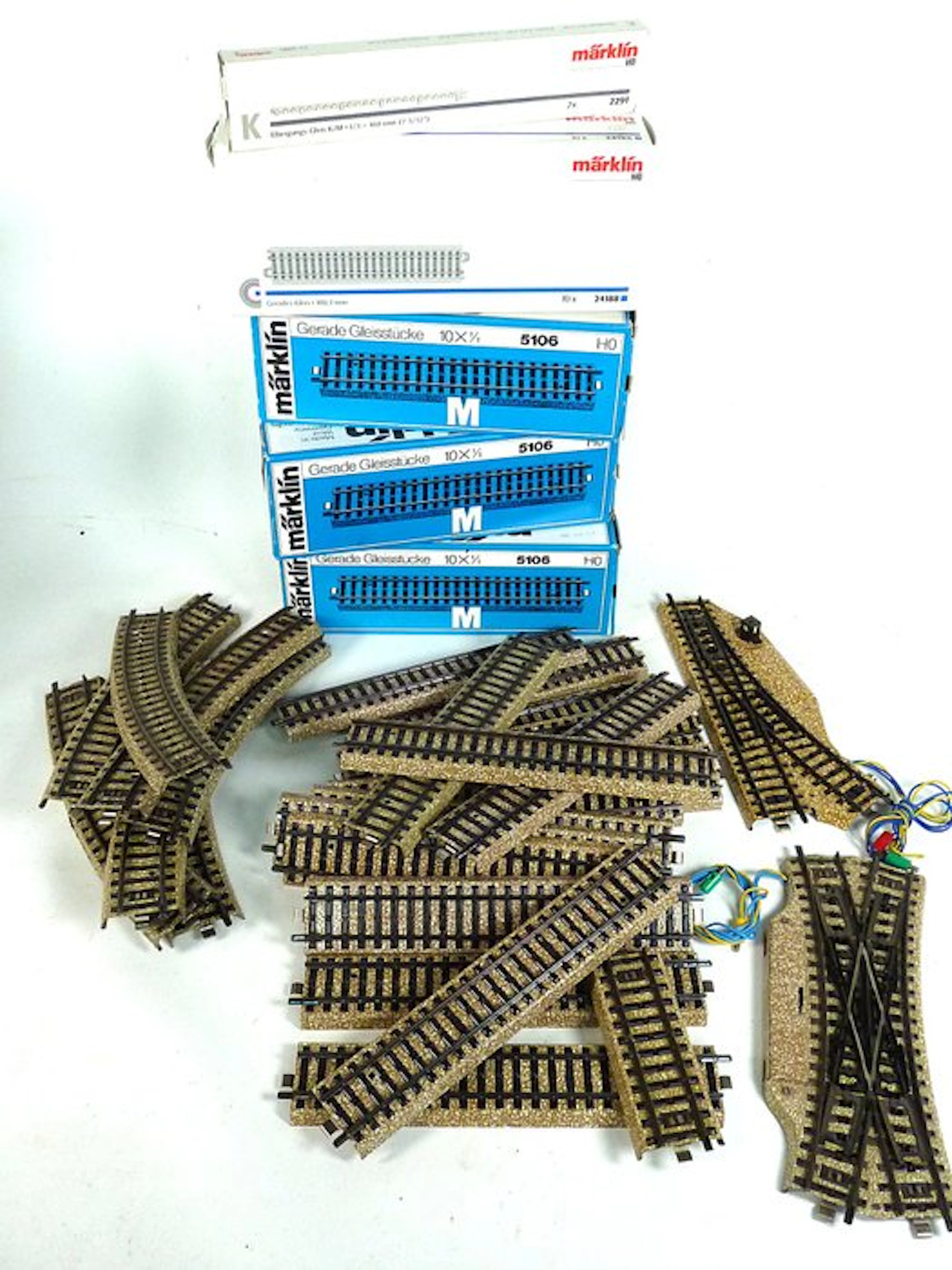 Märklin H0 - Model train tracks (60)