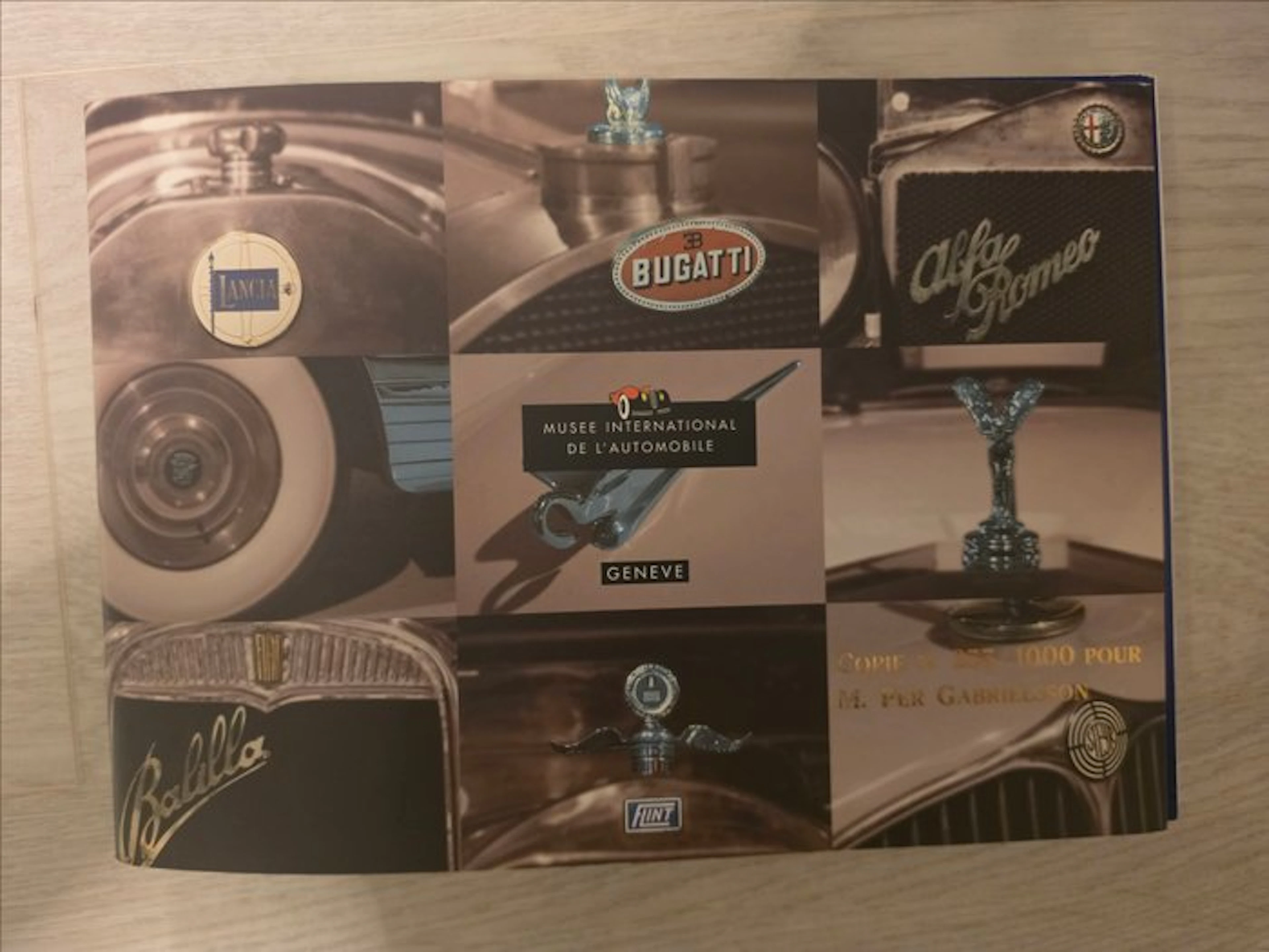 Per Gabrielsson - Musée International de l'Automobile Genève - Catalogue - 1999
