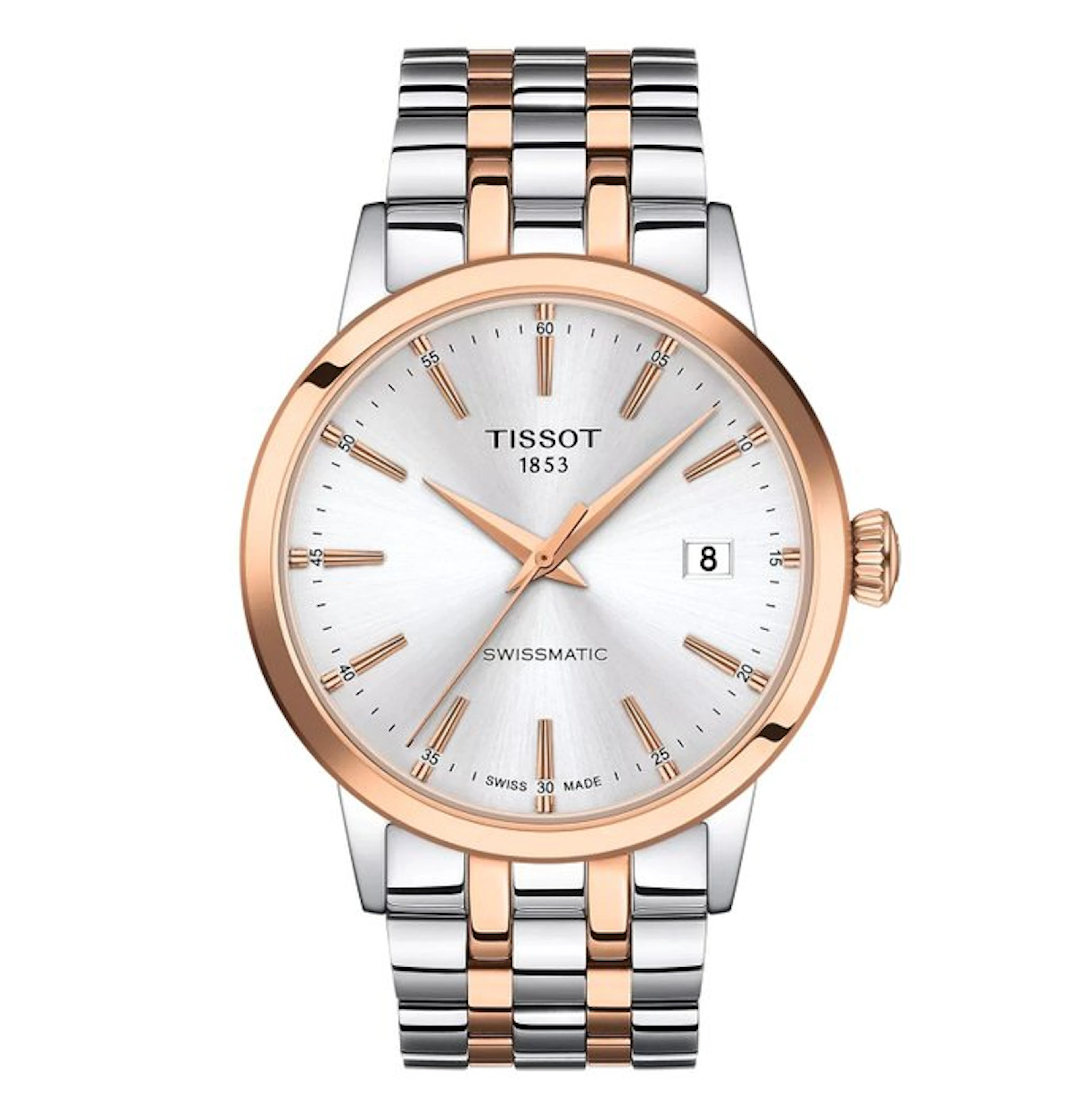 Tissot - Automatic - Gold - Date - Power Reserve 72 Hours - NEW - Men - 2026