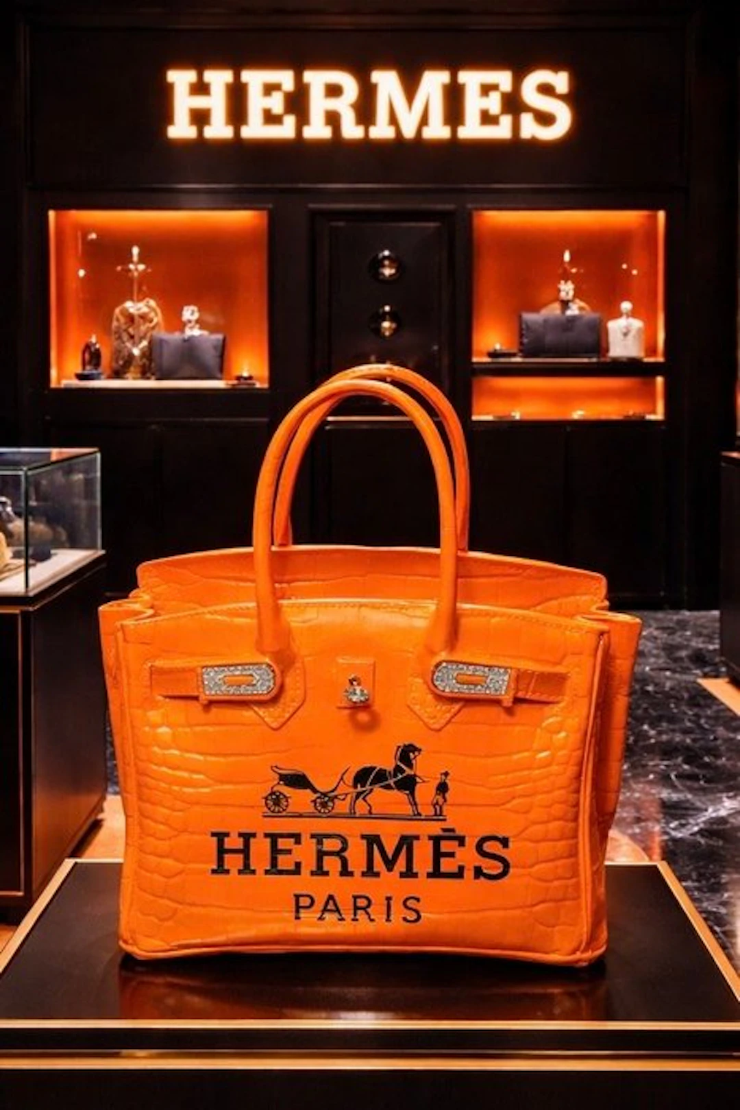 GF Exclusives - Hermès Birkin Bag Sculpture Artwork By: GF Exclusives