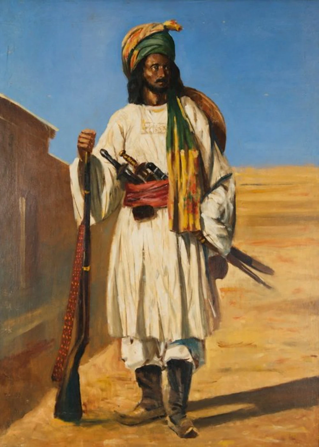European School (XX) - North African Warrior with Rifle