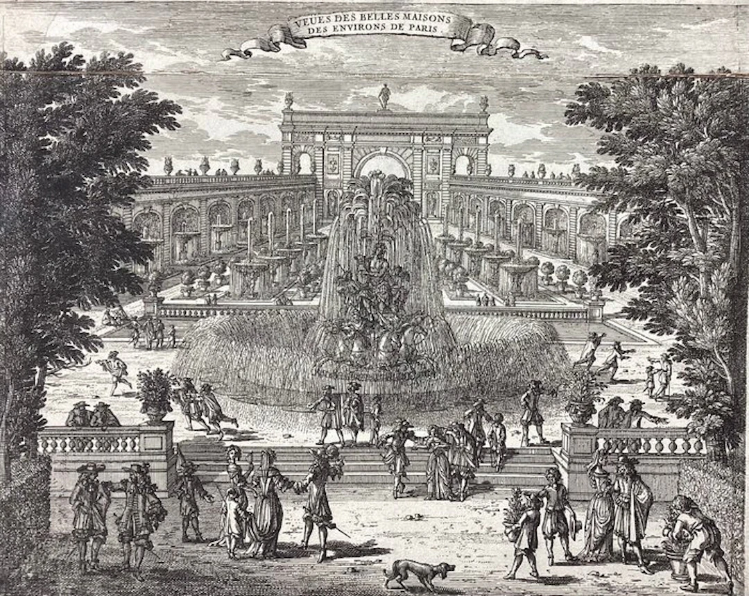 Adam Perelle (1640-1695) - Vue des belles maisons des environs de Paris