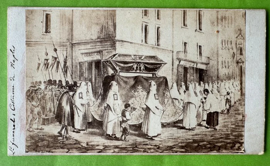 Photographie Artistique - Napoli - Splendida Carte di Visite dell’800