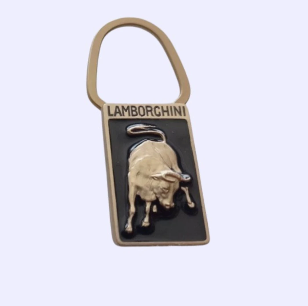 Lamborghini Black enamel classic Keyfob - Lamborghini...