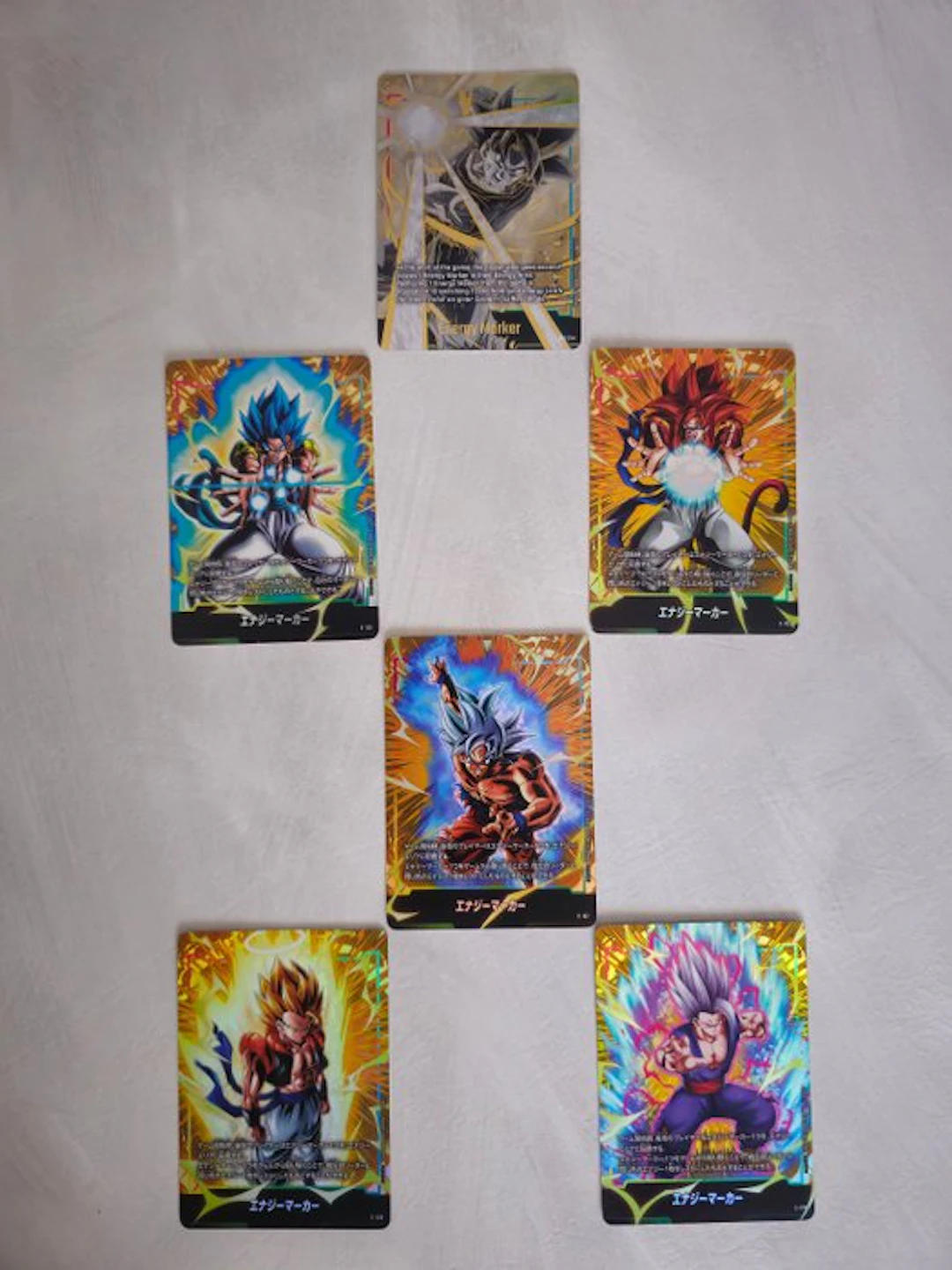 Bandai - 6 Card - Dragon Ball - Goku Ultra Istinto Gogeta Gohan E126