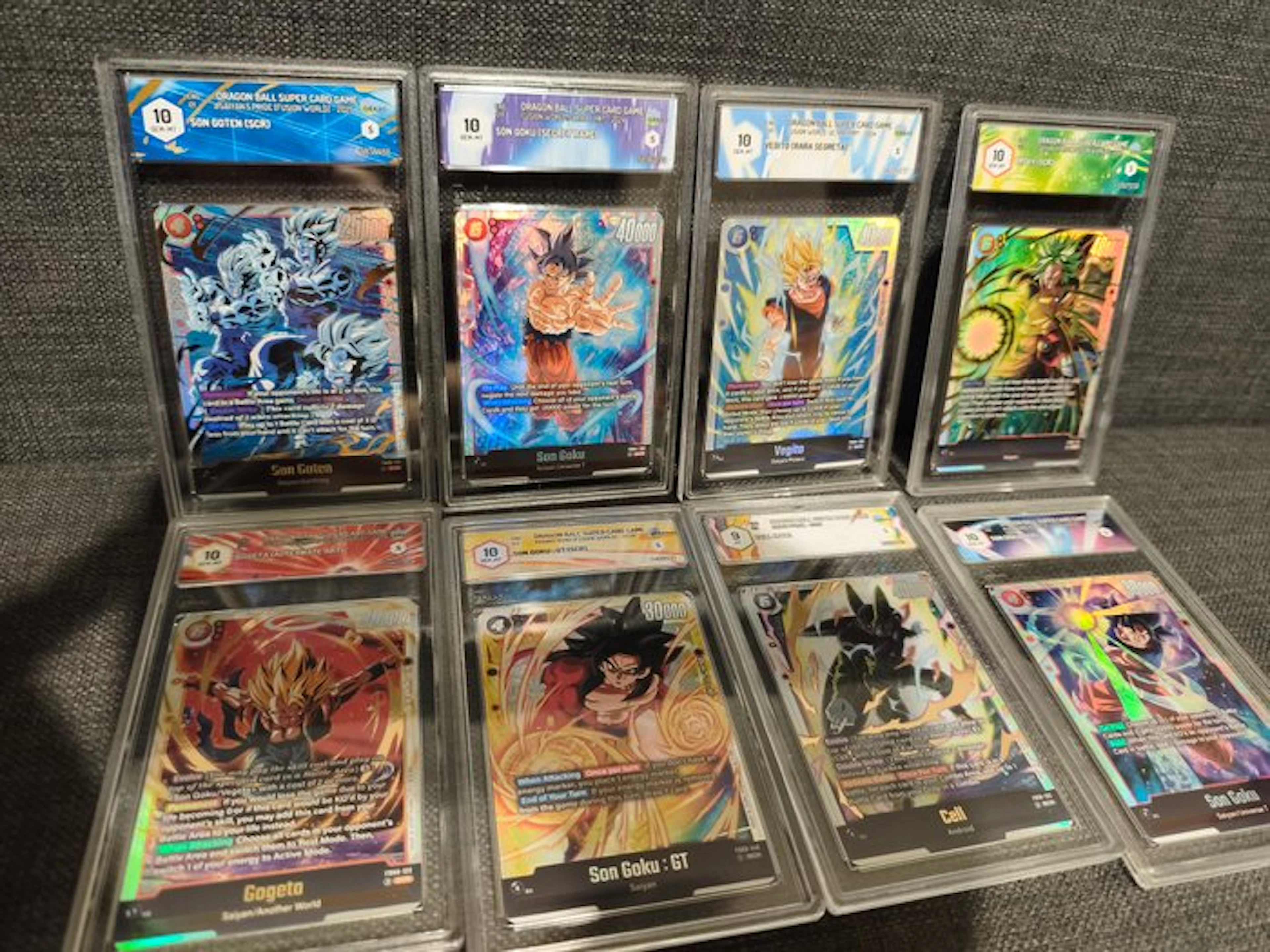 Bandai - 8 Graded card - Dragon Ball - Graad