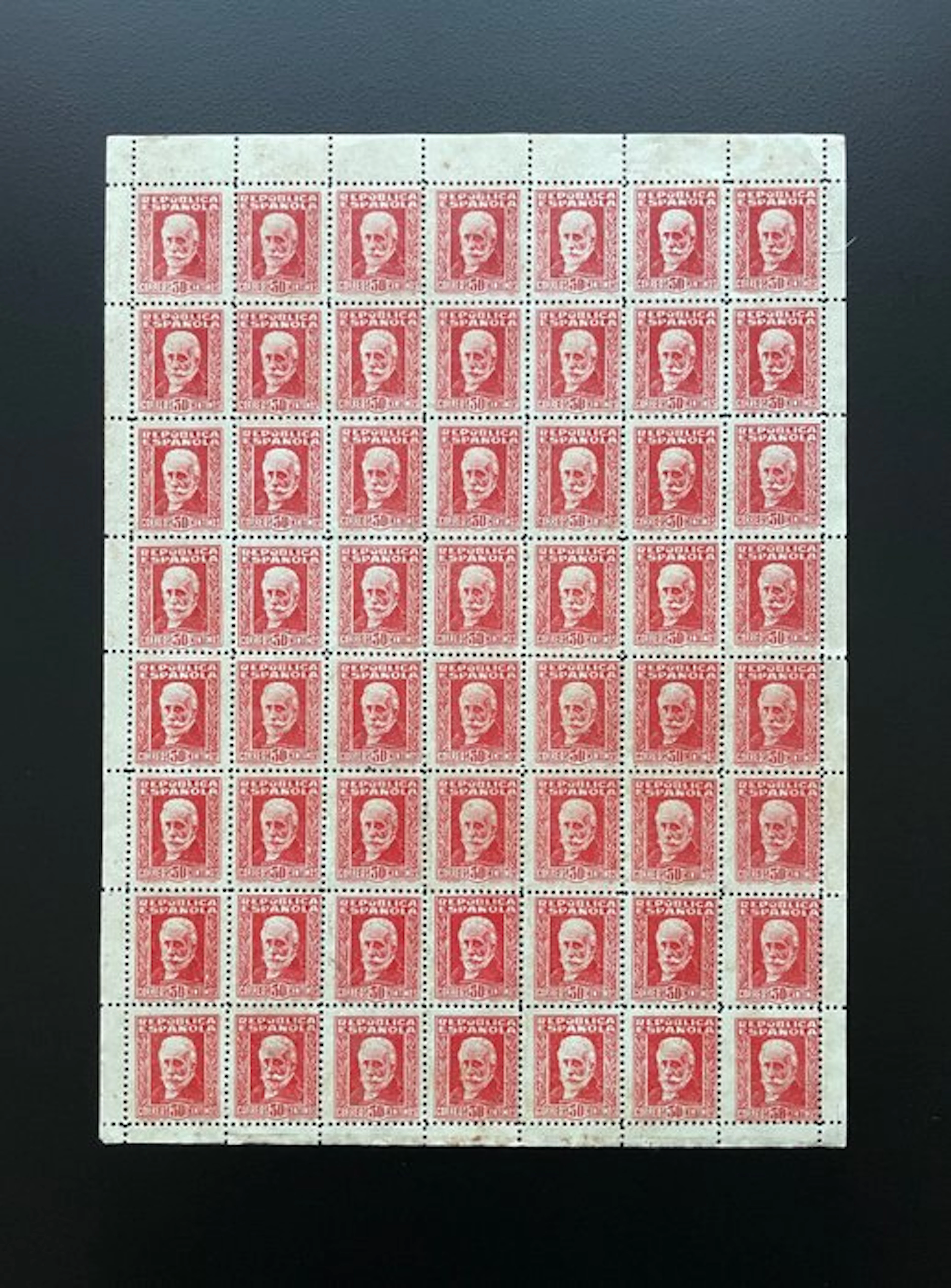 Spain 1932 - Rare postal forgery from the Spanish Republic