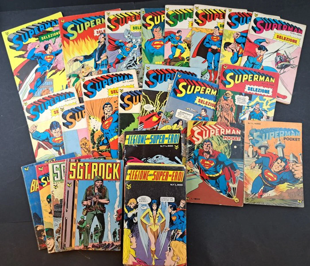 Superman Selezione, Legione dei Super-Eroi Completa - 33 Comic - 1977/1980