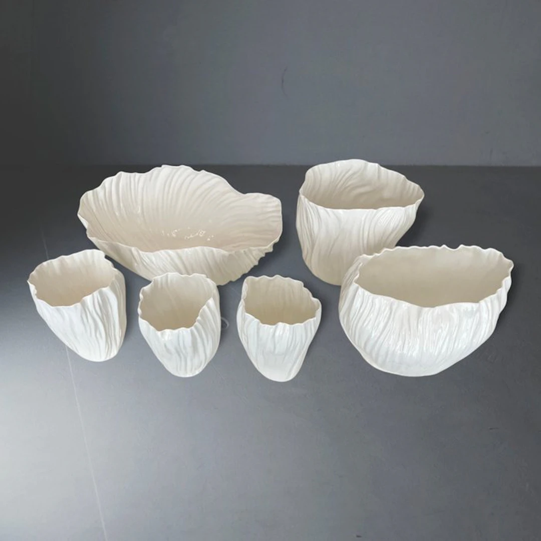 Driade - Xie Dong - Vase (6) - Adelaide - Porcelain