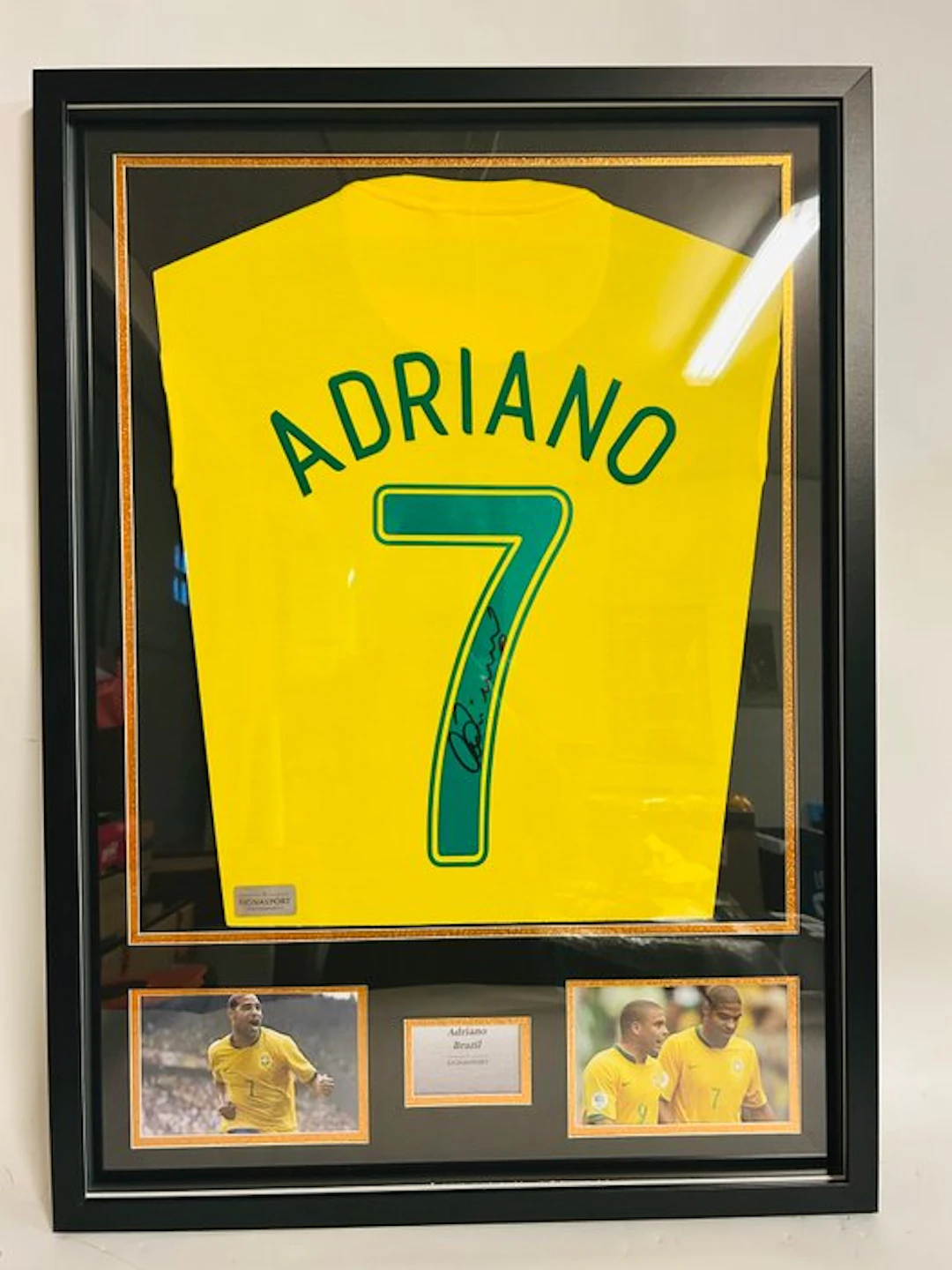Brasil - Football World Championships - Adriano - Football jersey