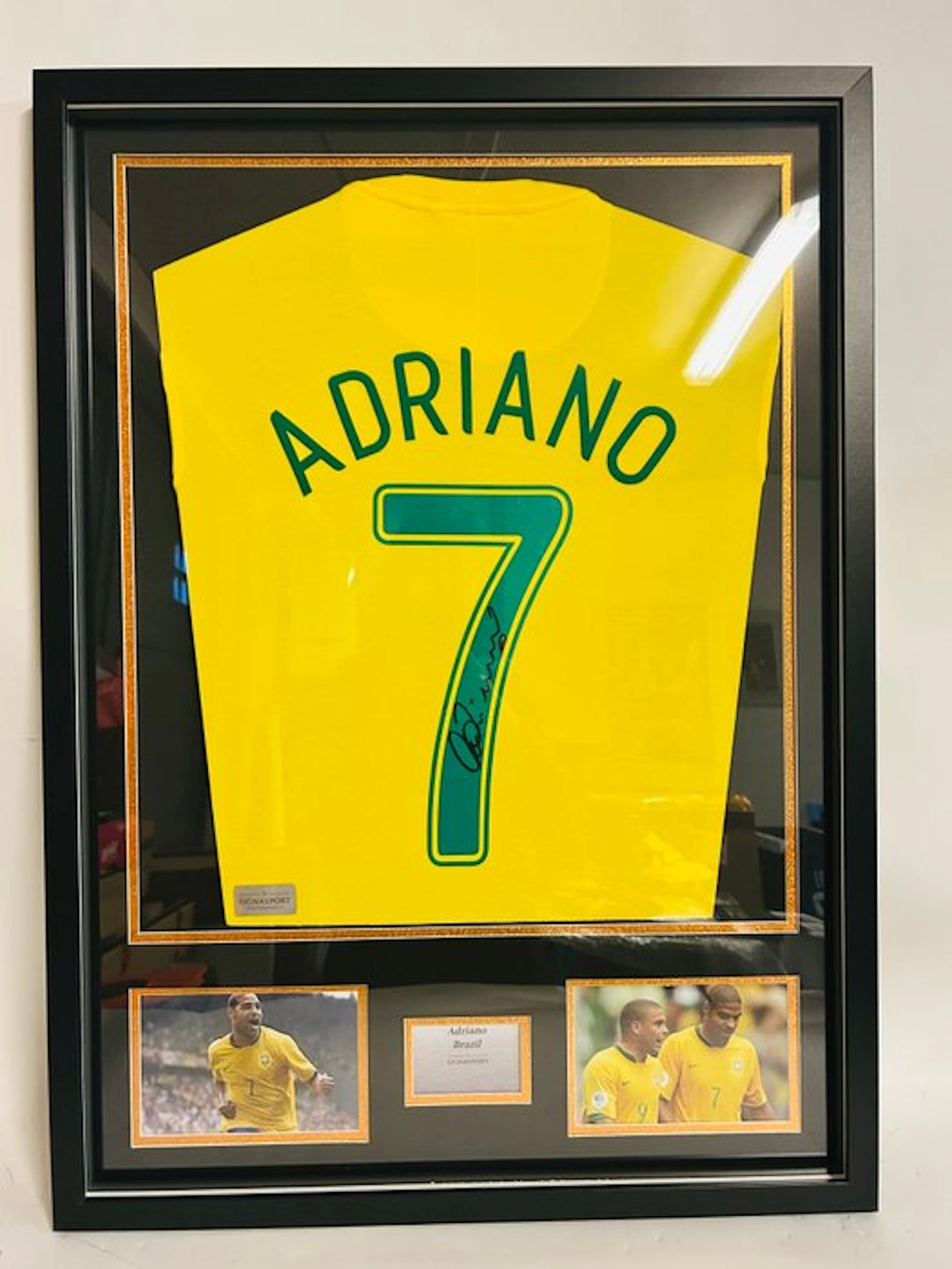 Brasil - Football World Championships - Adriano - Football jersey