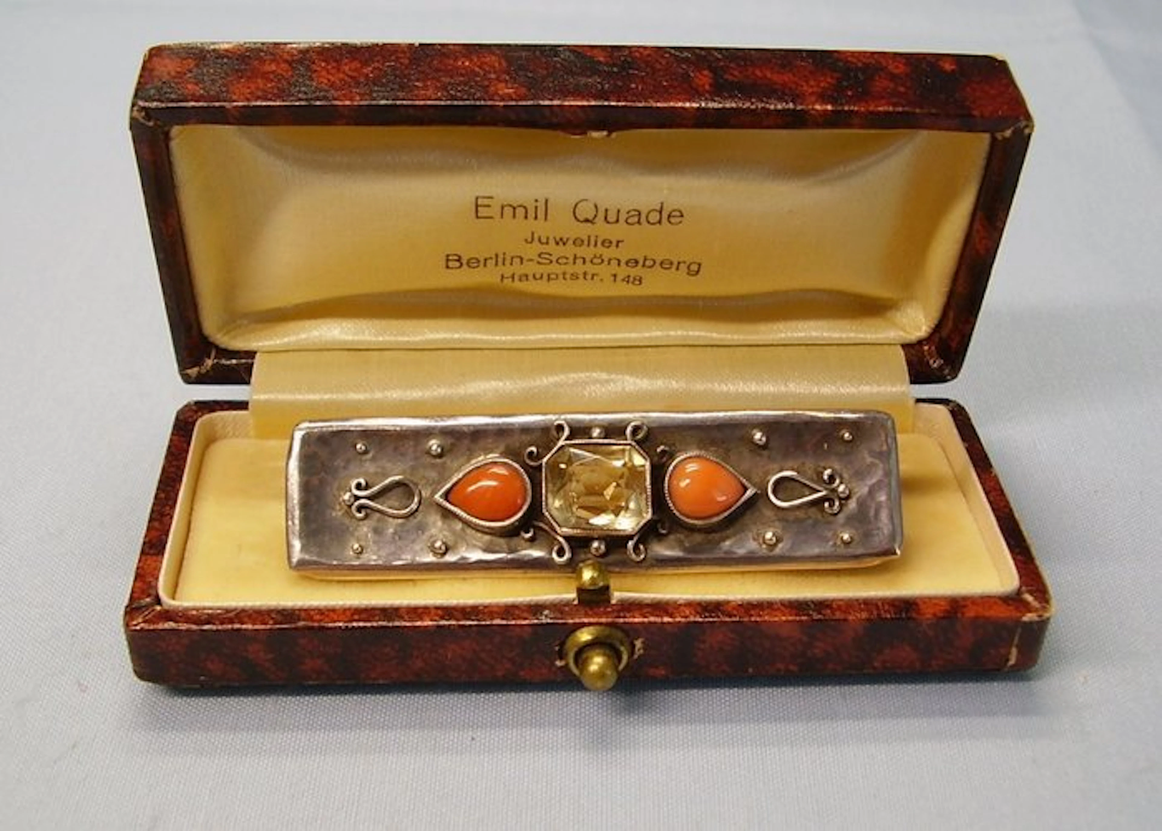 No reserve price - Brooch Silver - 5.00ct