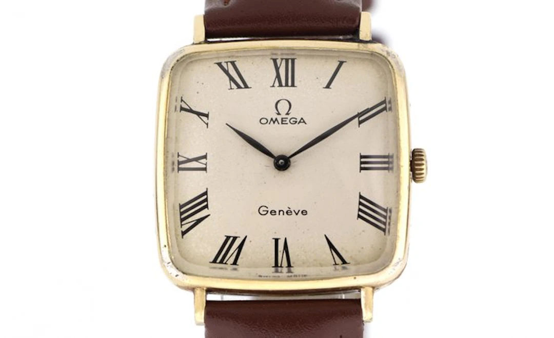 Omega - Omega Genève Vintage Square "Roman Dial" - No...