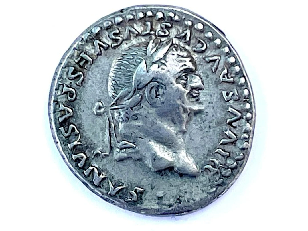 Roman Empire. Titus (AD 79-81). Denarius - Capricorns