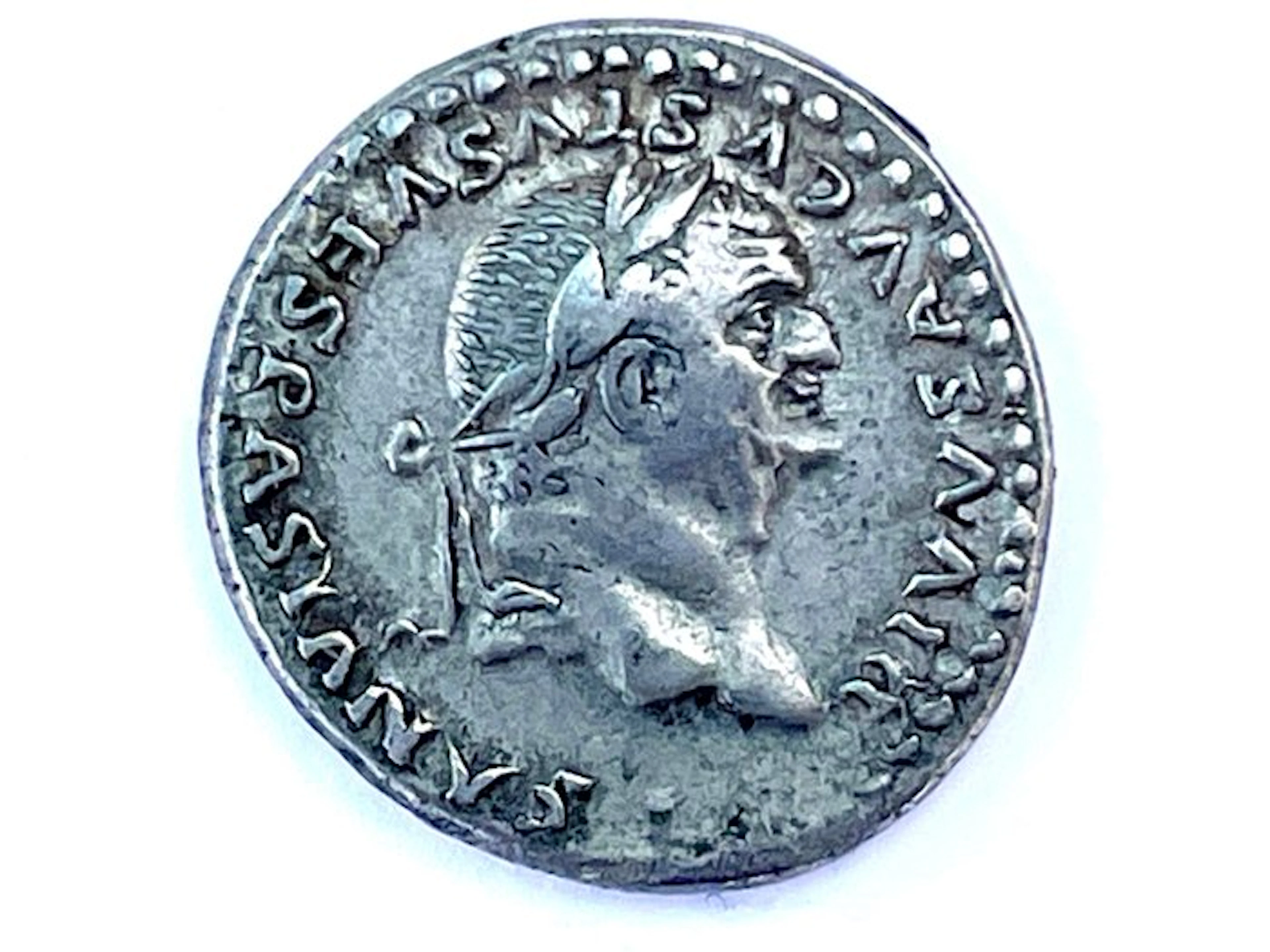 Roman Empire. Titus (AD 79-81). Denarius - Capricorns