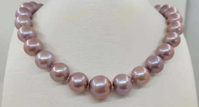 Necklace 13x16mm Edison Pearls