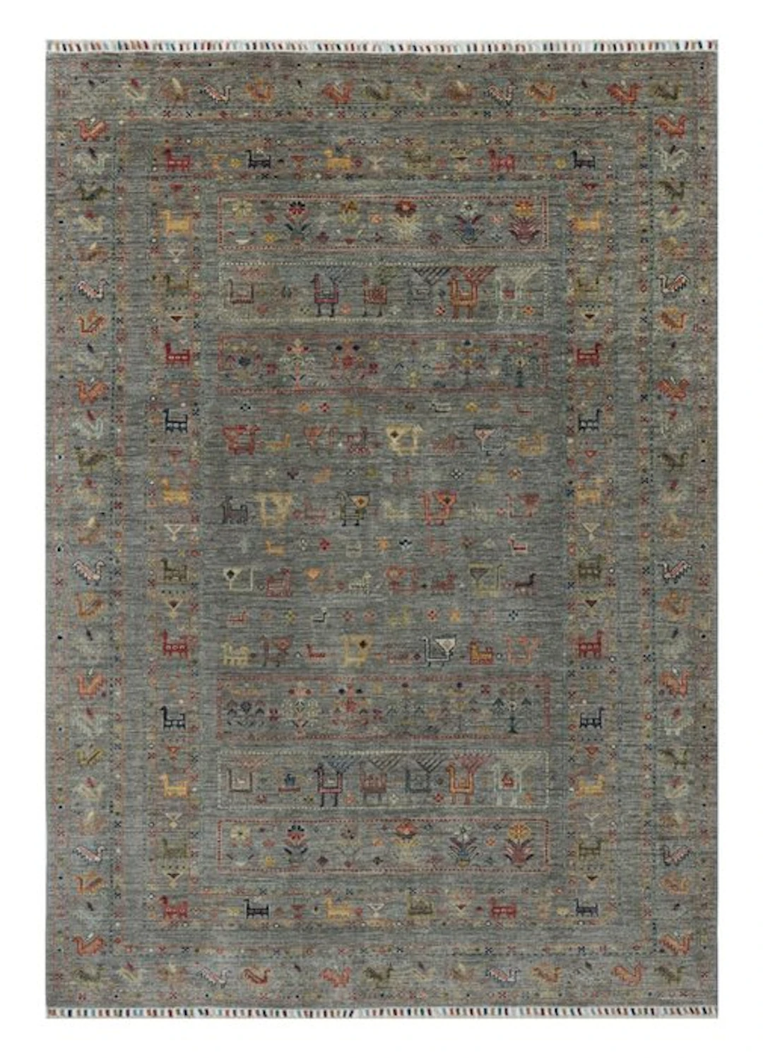 Samarkand - Farahan- New - Rug - 240 cm - 168 cm