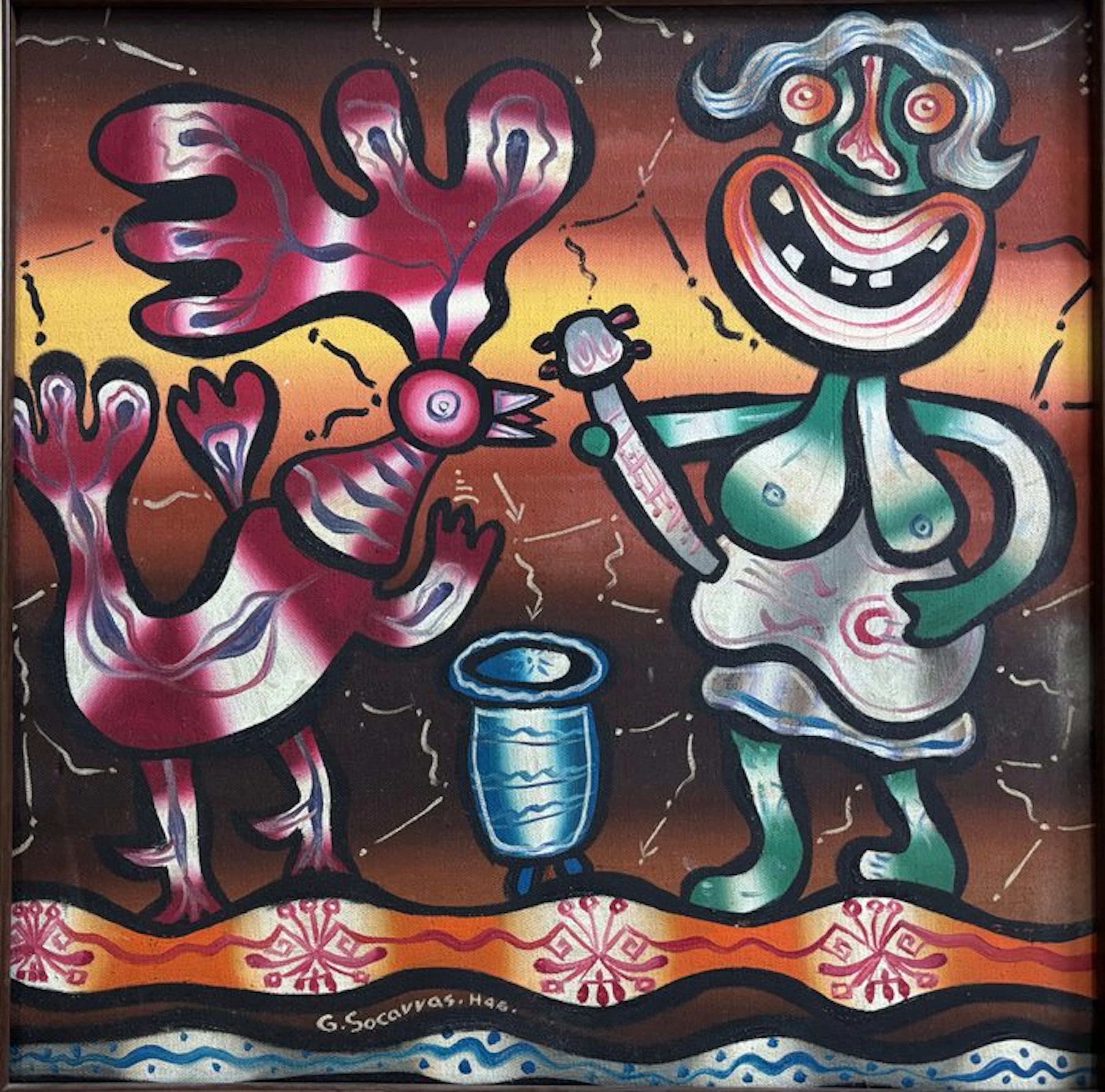 Guillermo Socarrás Hernández (1961) - El Gallo y Ella