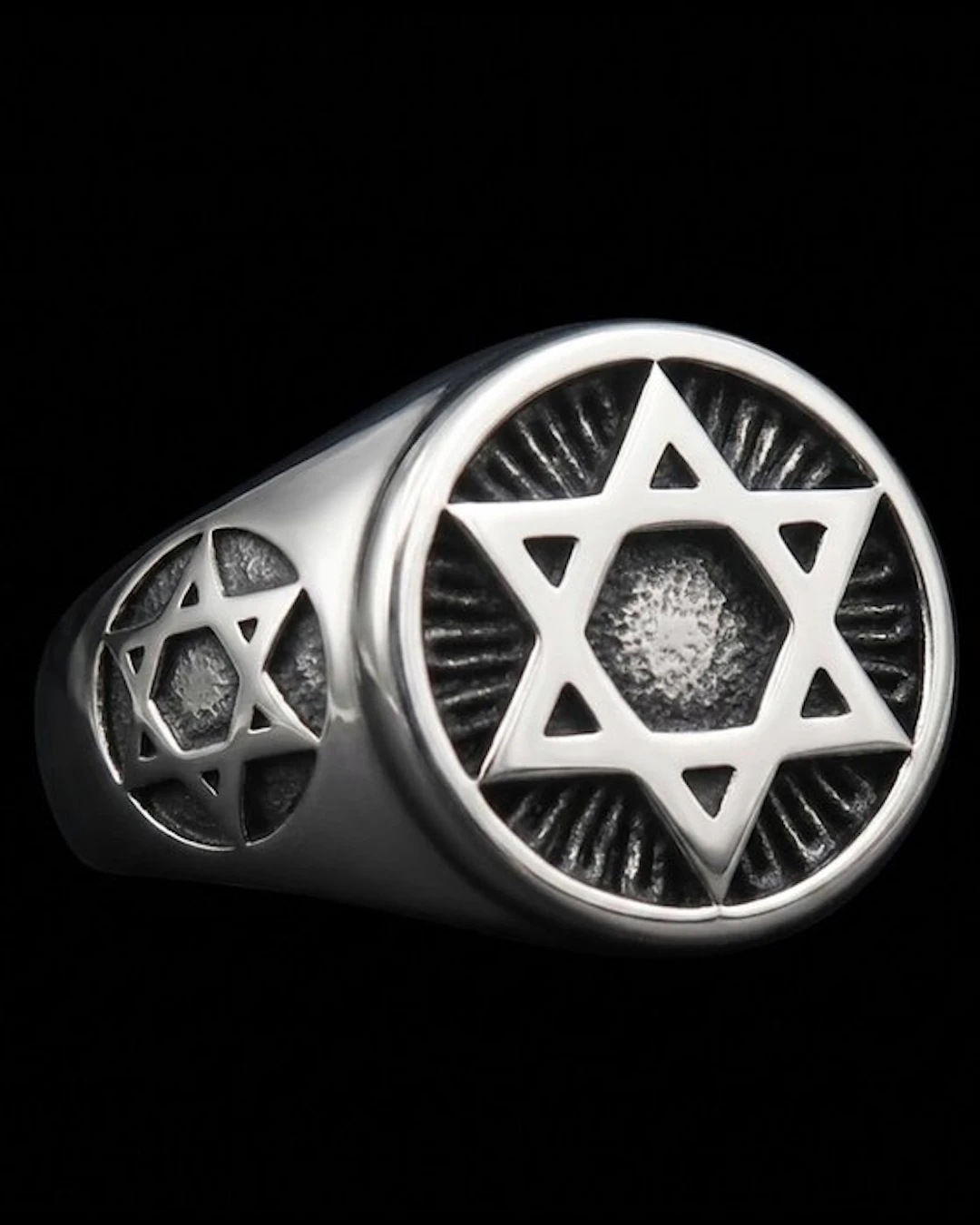 Seal of Solomon – Star of Zion – Signet Ring – Protects...