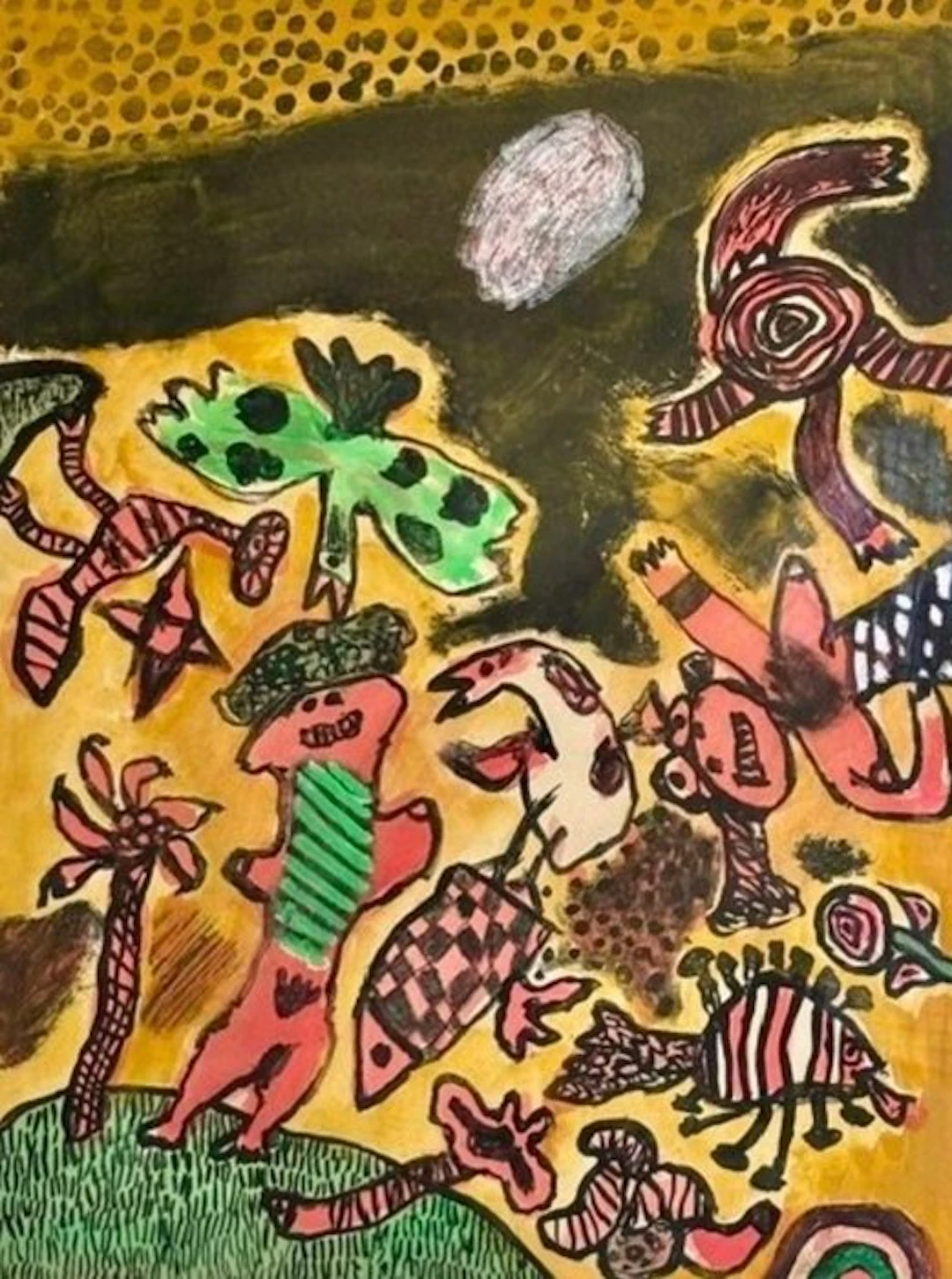 Corneille (1922-2010) - "Epreuve Aquarellee'"
