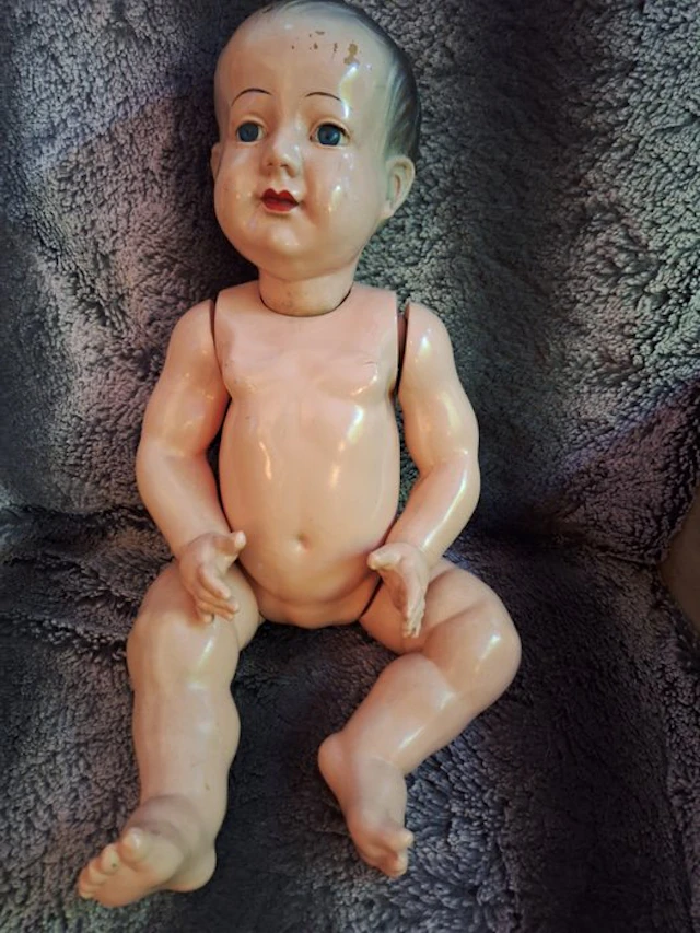 Unica - Doll Zeldzame antieke baby pop - 1920-1930 - France