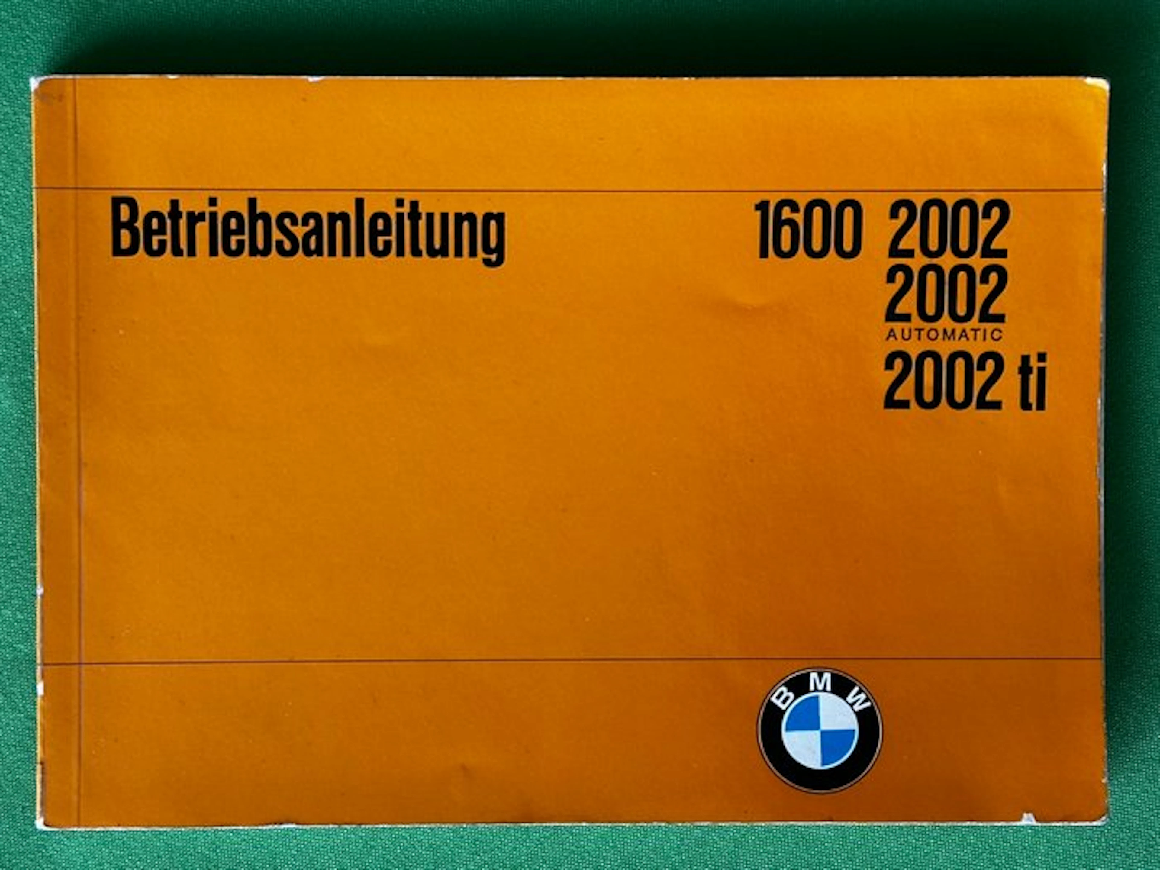 Manual - BMW - 1600 - 2002 - 2002 Automatic - 2002 ti - 1970