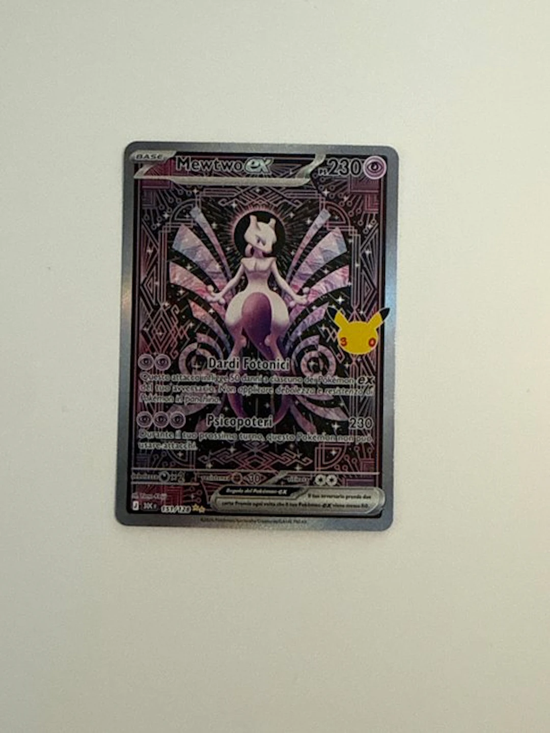 Pokémon - 1 Card - Mewtwo 151 Foil, Full art
