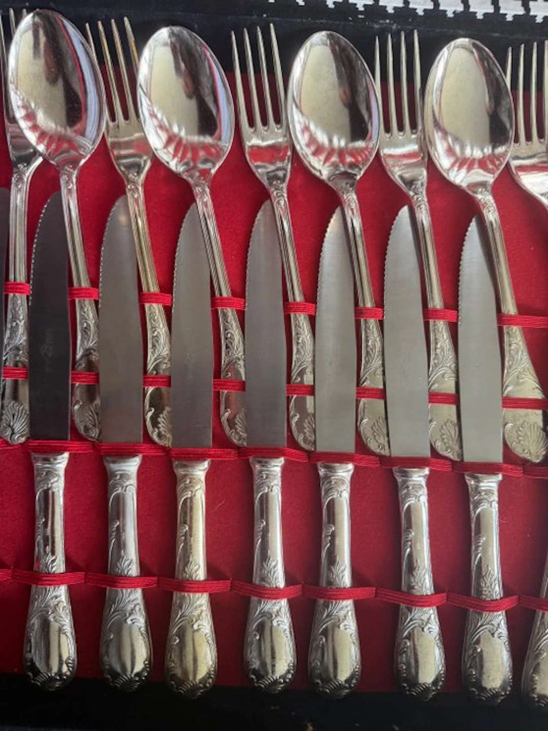 Cutlery set for 12 (12) - Silverplated