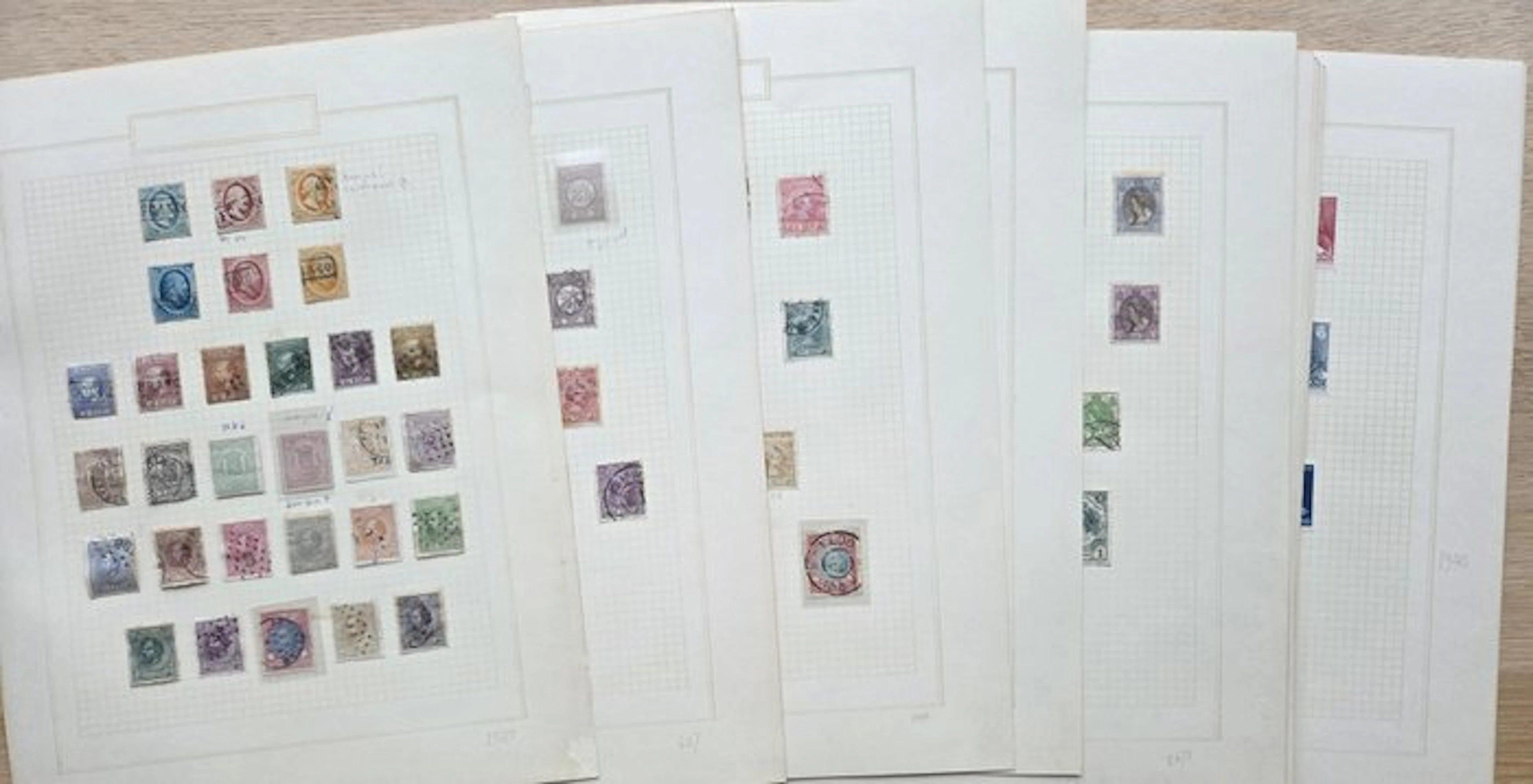 Netherlands 1852/1942 - e640) Nice collection of 34...