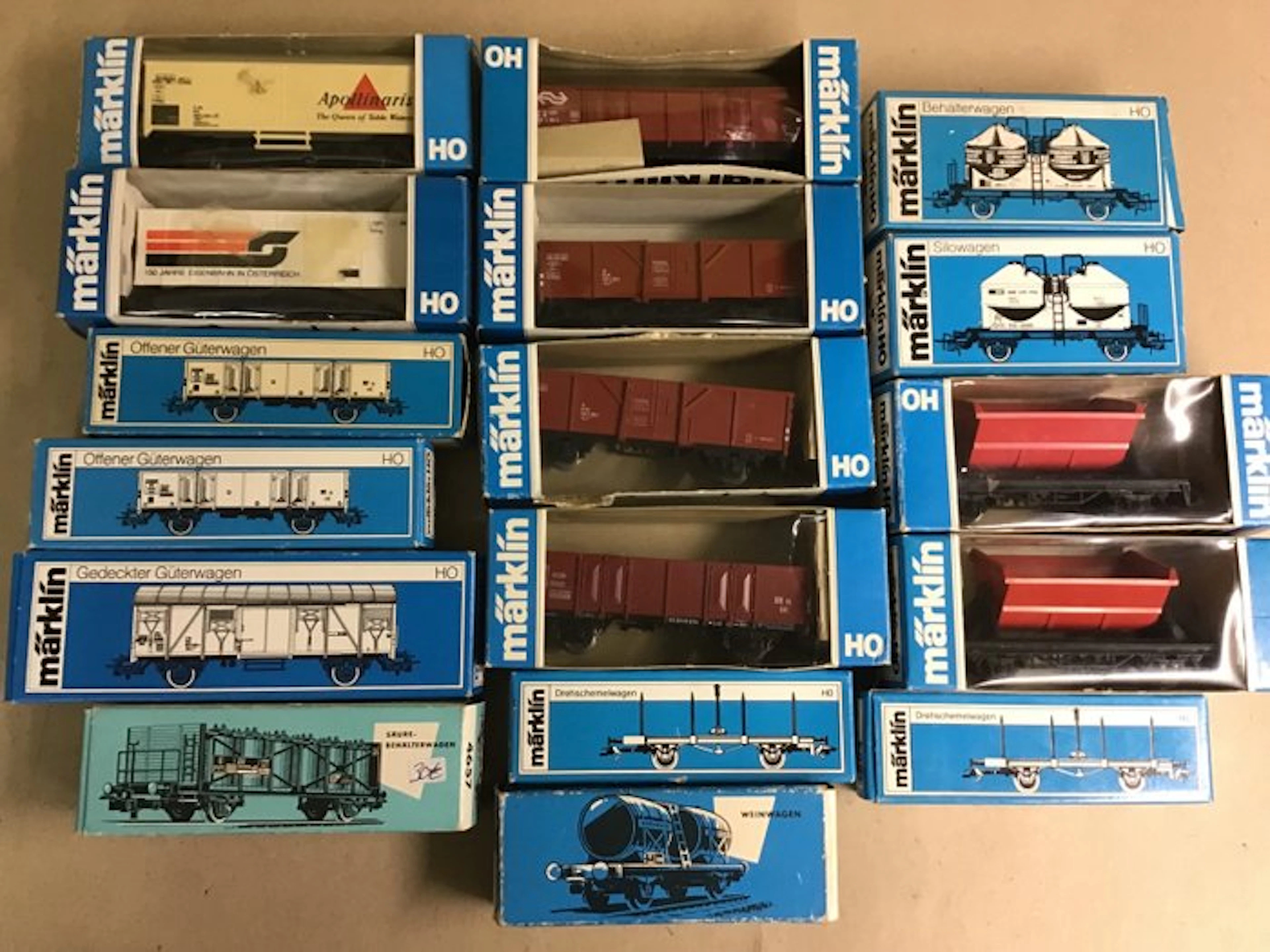 Märklin H0 - 4627 4639 4426 4430 4684 4657 4759 4761 4413...