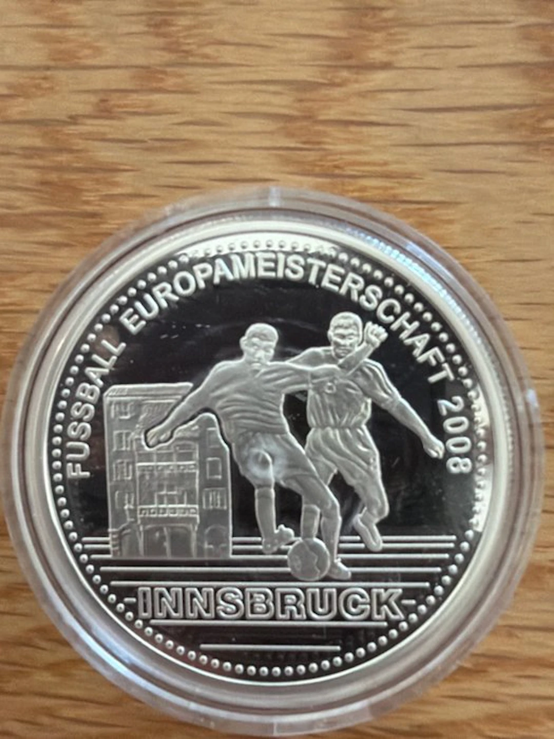 World. EM Innsbruck - 20g (.925) (No reserve price)
