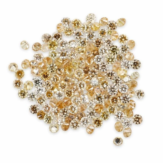 No reserve price - 145 pcs Diamond (Natural) - 0.94 ct - Round - VVS1
