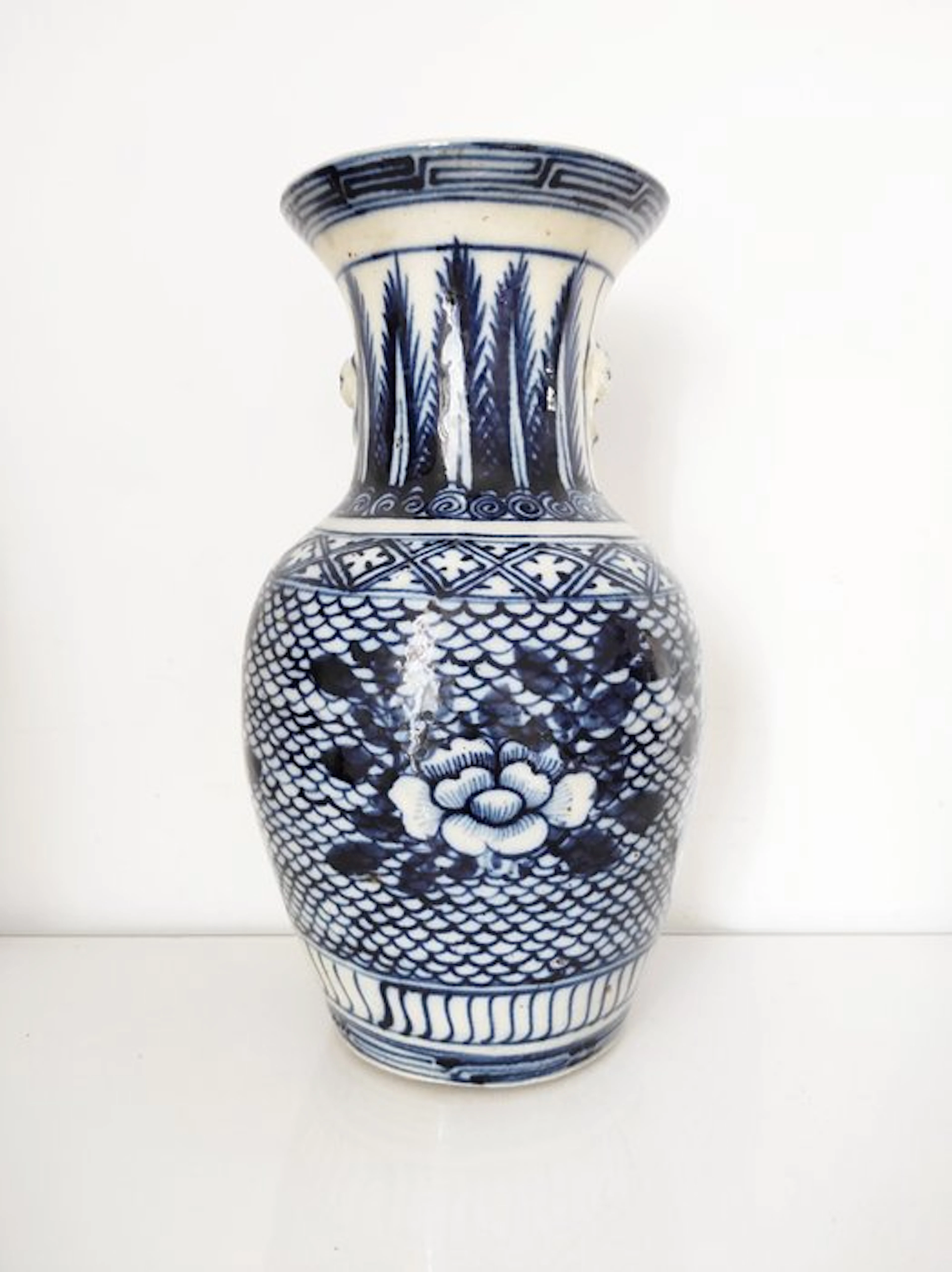Vase - Porcelain - China - Qing Dynasty (1644-1911) (No reserve price)
