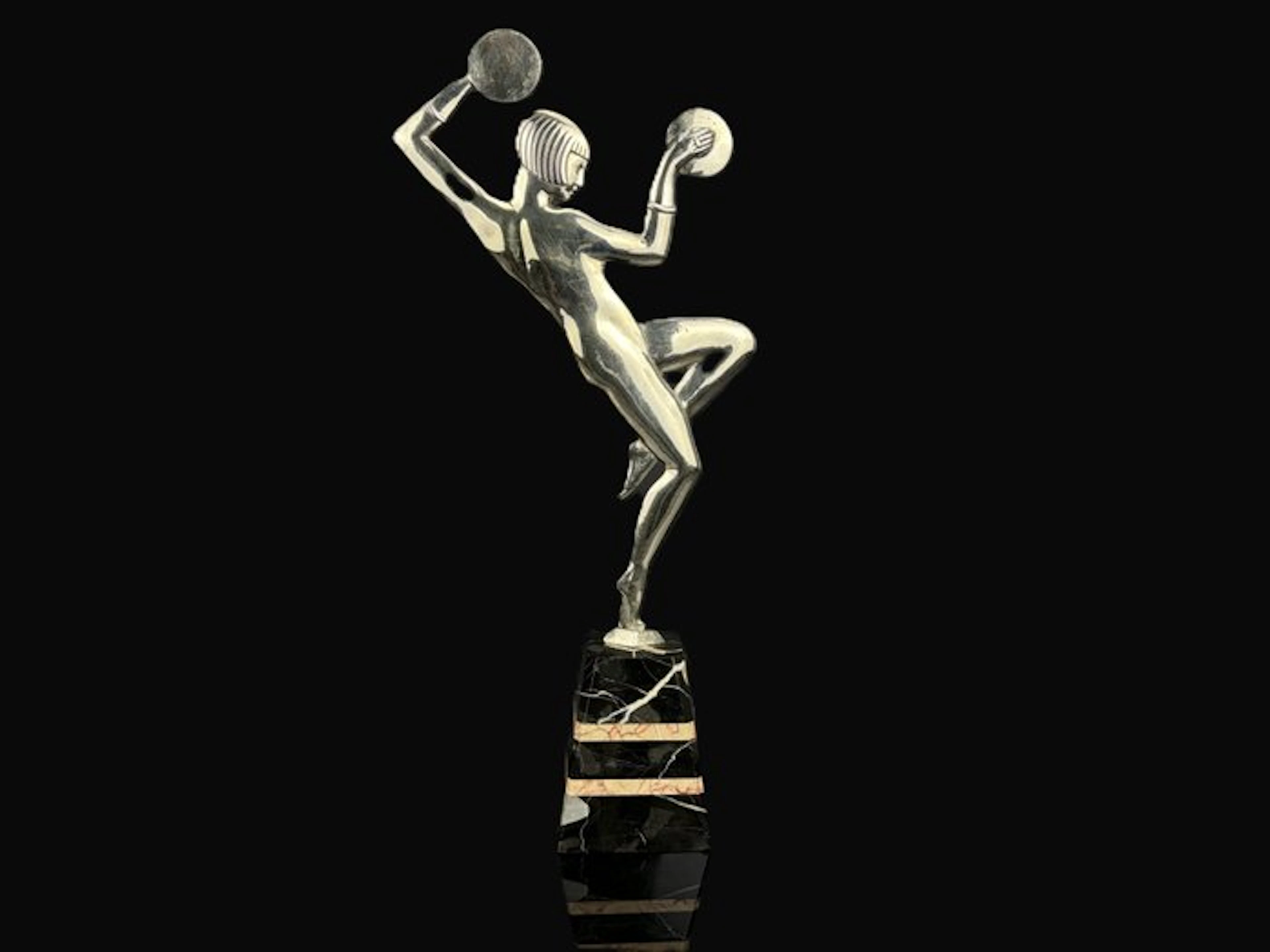 JANLE édition MAX LE VERRIER vers 1930 - Sculpture