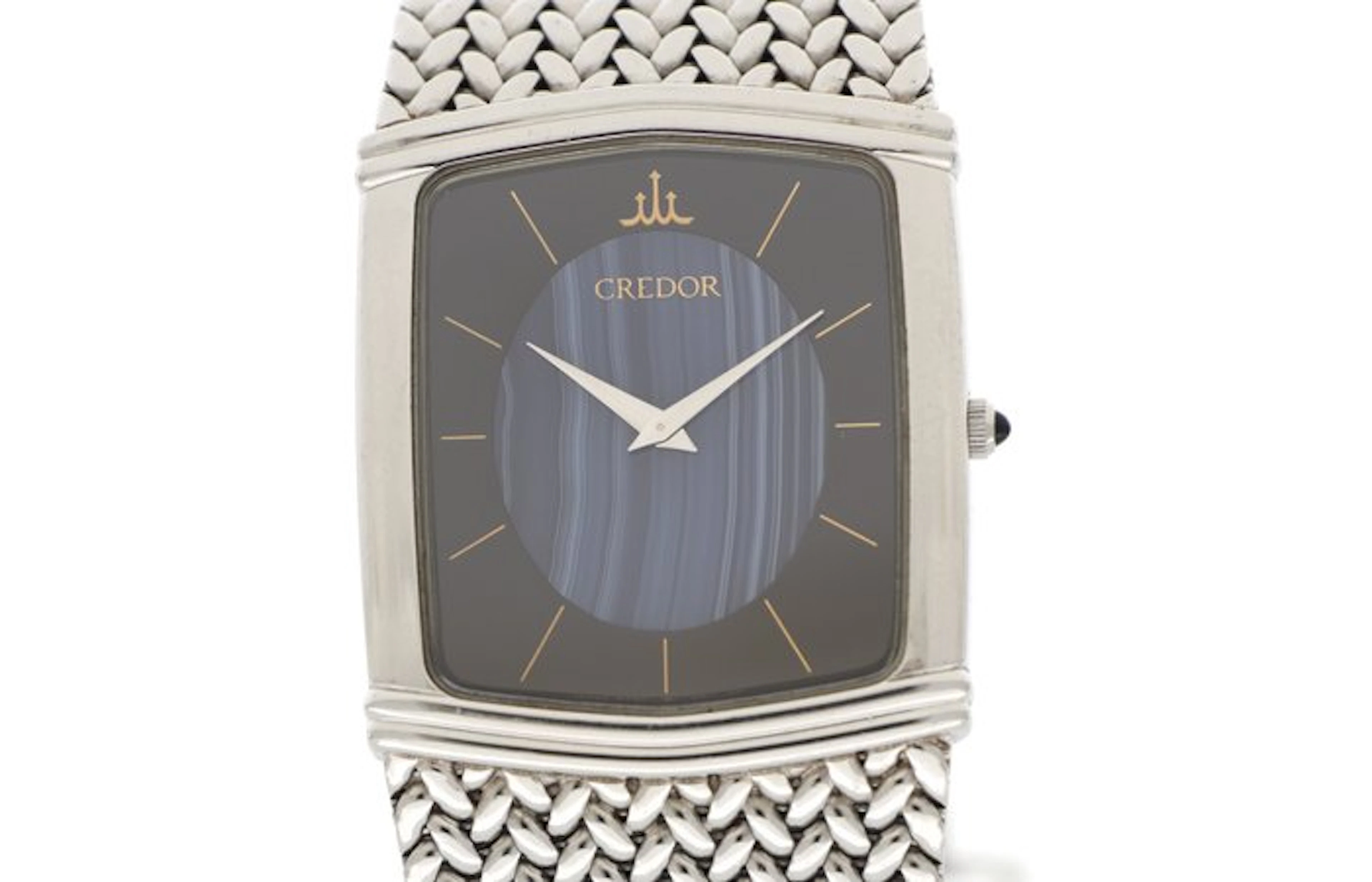 Seiko Credor - Credor Elegance Quartz "Blue Agate Dial"...