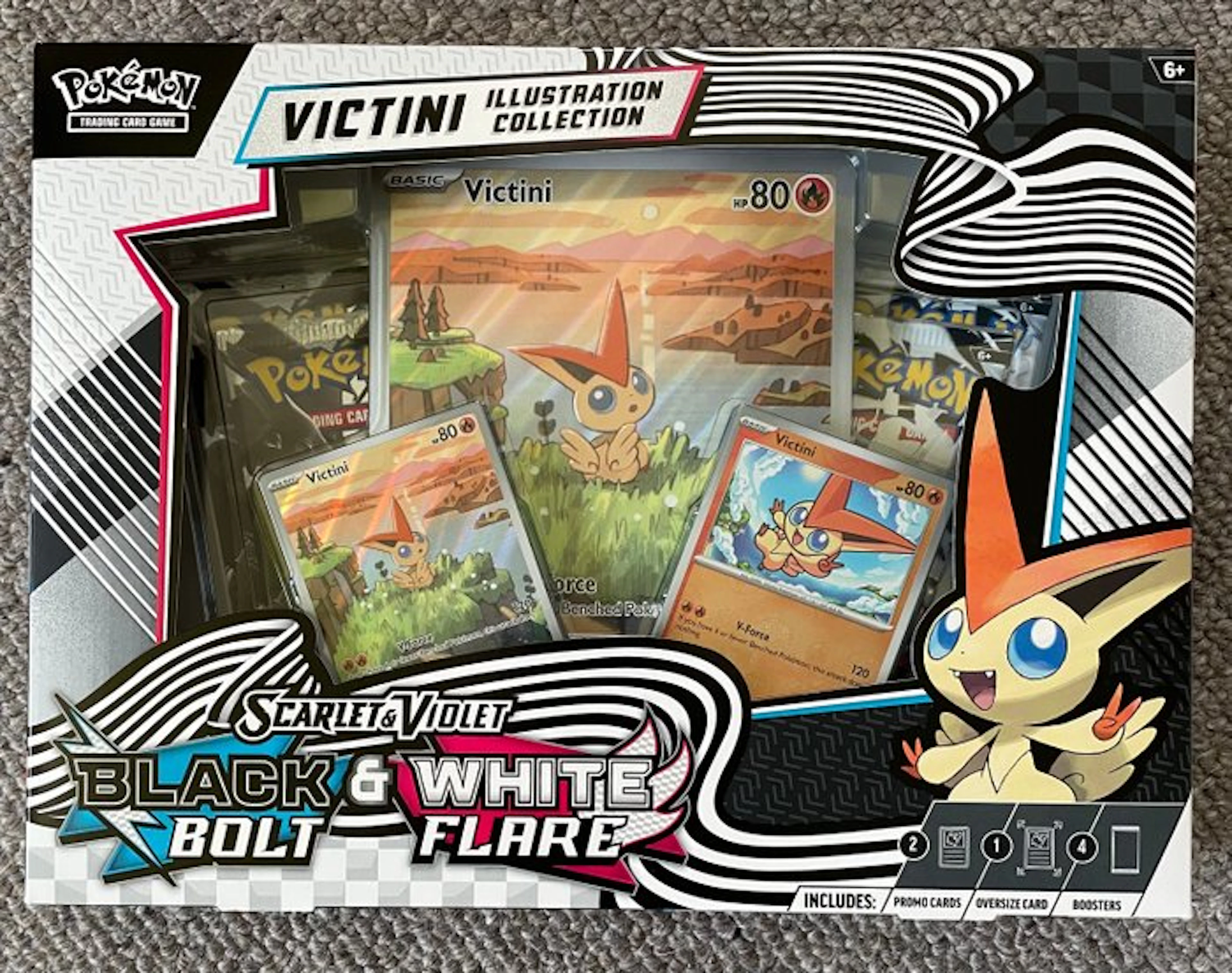 Pokémon - 1 Box - Victini Illustration Collection...