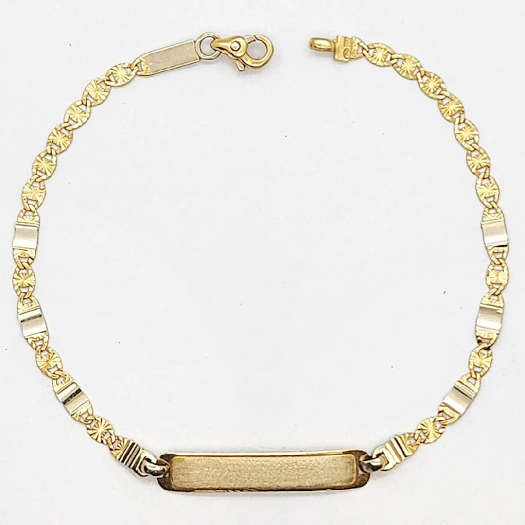 Bracelet - 18 kt. Yellow gold, White gold