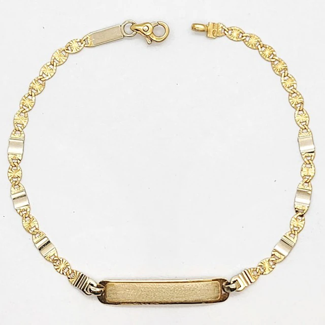Bracelet - 18 kt. Yellow gold, White gold