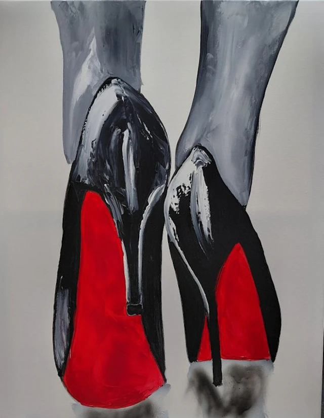 Henry Escobar - Louboutin (attention sur fond blanc )