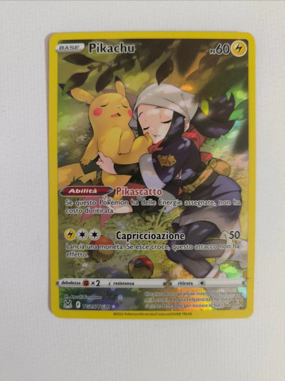 Pokémon - 1 Card - Pikachu - Sword & Shield - Lost Origin