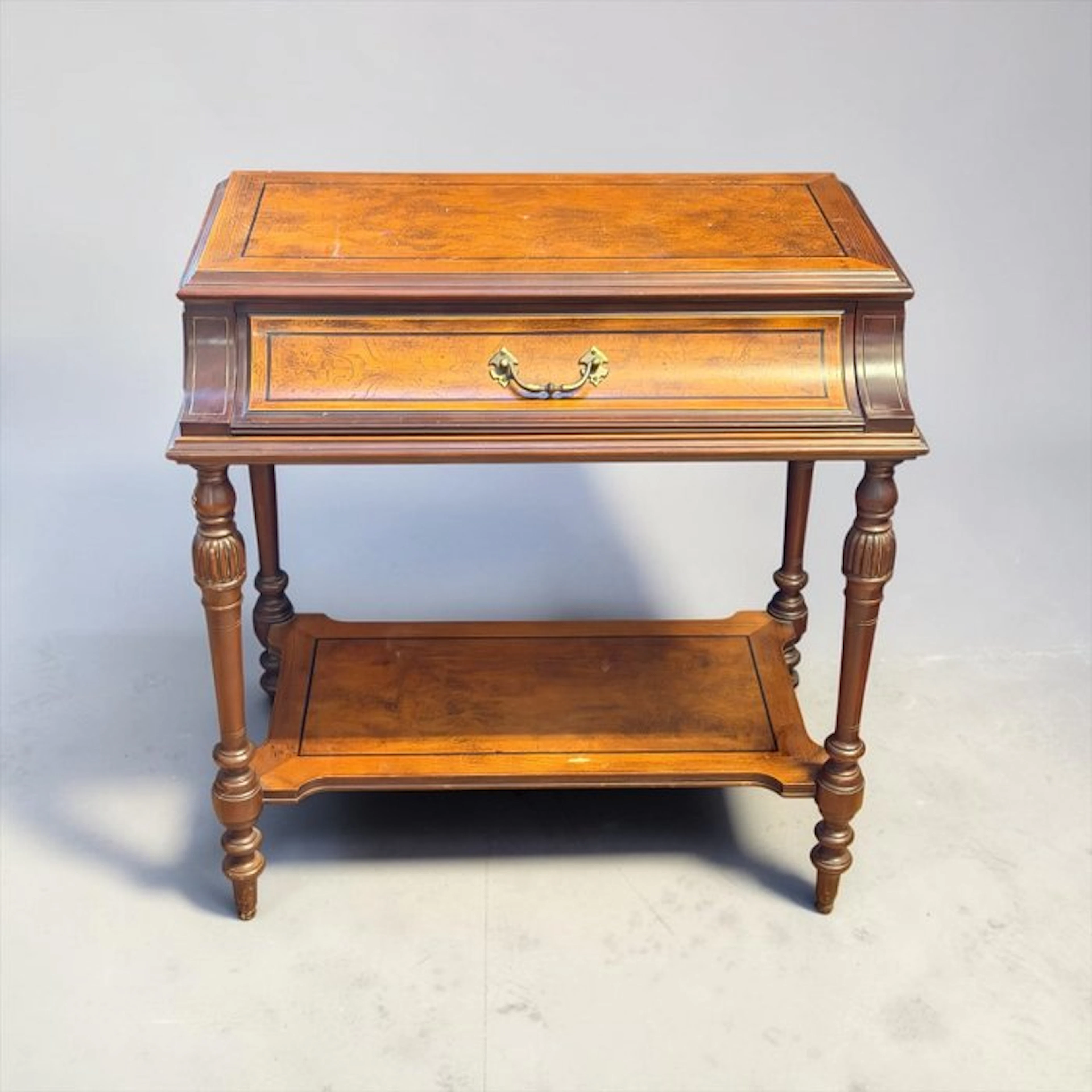Side table - Central Drawer - Wood - Louis XVI style