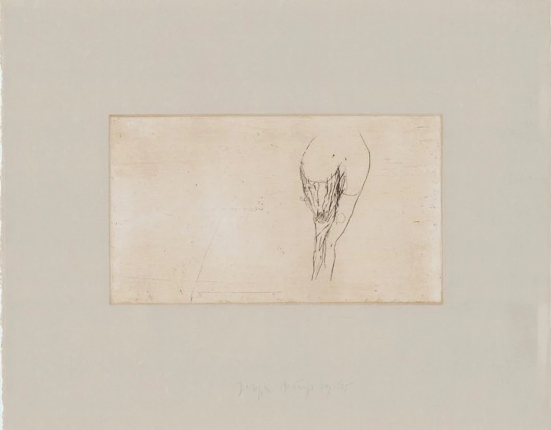 Joseph Beuys (1921-1986) - Torso de mujer