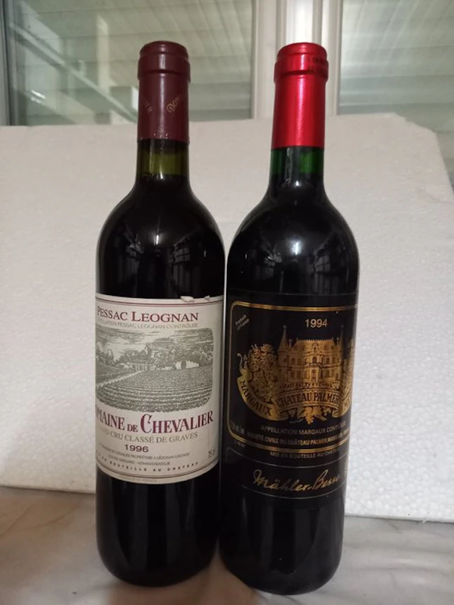 1994 Chateau Palmer & 1996 Domaine de Chevalier - Margaux