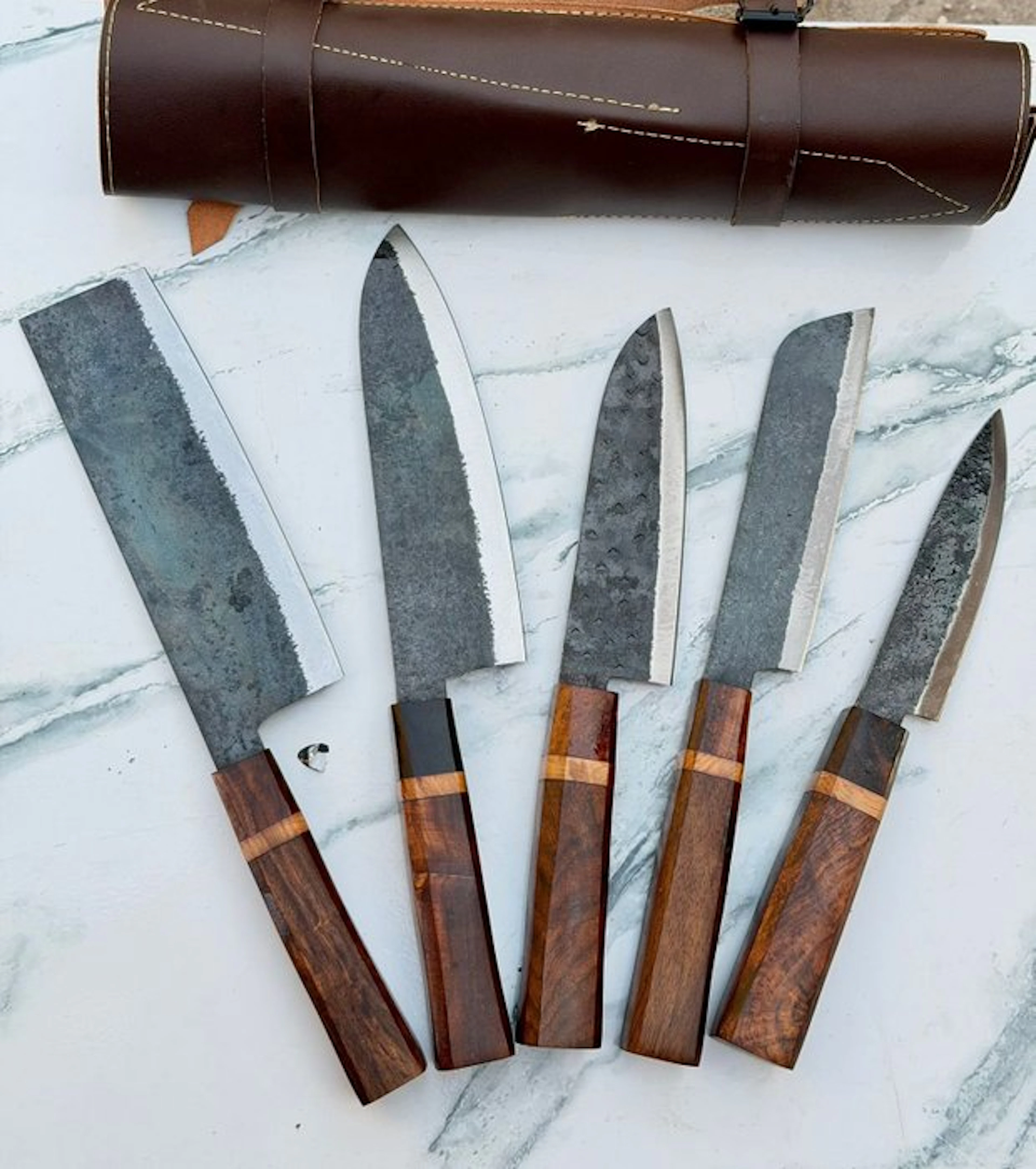 Kitchen knife - Kitchen knife set - Steel, Living corbon steel - North America