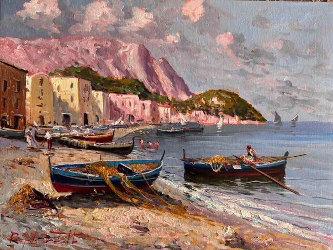 Pasquale Vuotto (1958) - Marina grande di Capri com’era
