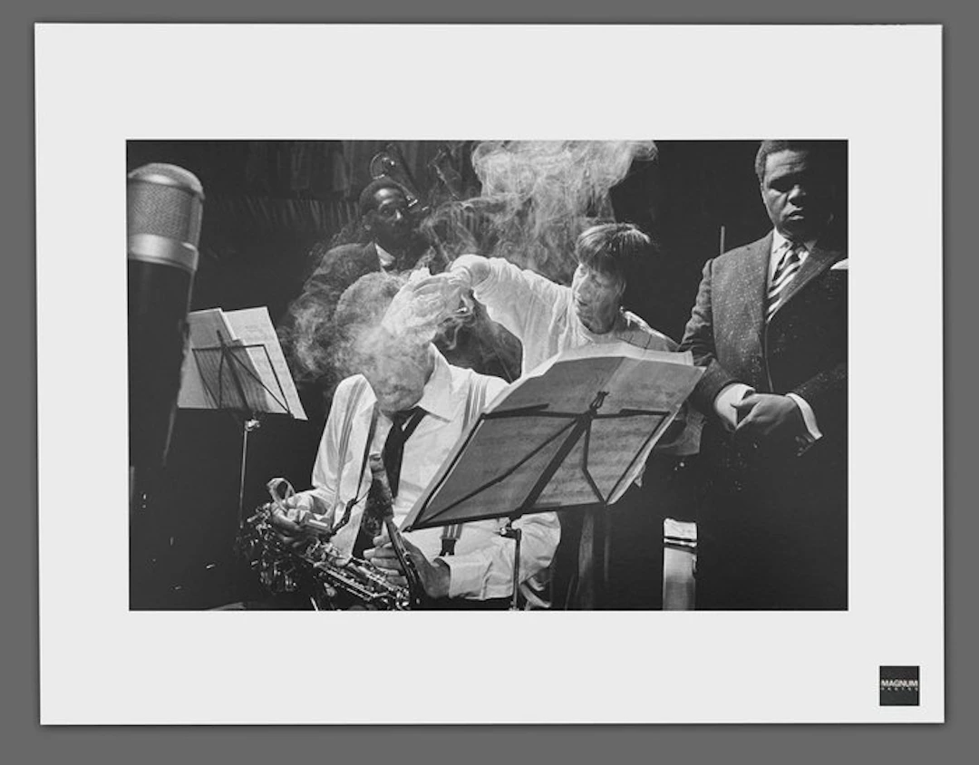 Guy Le Querrec - Magnum Photos - Dexter Gordon (Mitte)
