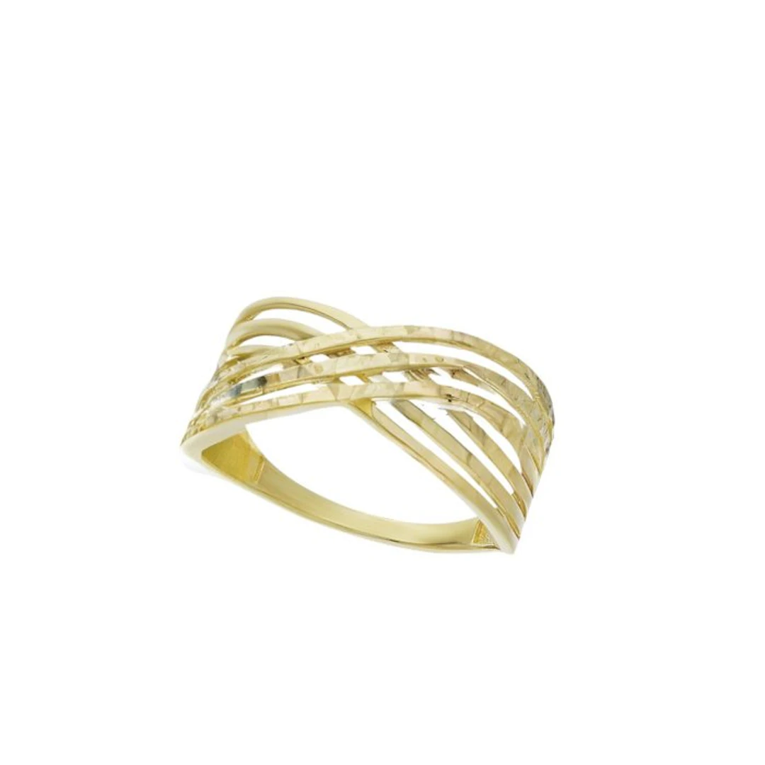 Ring - 18 kt. Yellow gold - Ring 18k 2.4 g